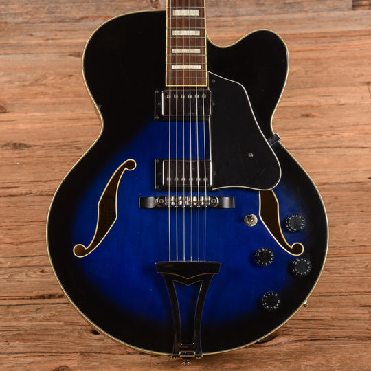 Ibanez AF75 Artcore Transparent Blue Sunburst 2003 Electric Guitars / Hollow Body