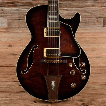 Ibanez AG95 Artcore Expressionist Dark Brown Sunburst 2012 Electric Guitars / Hollow Body