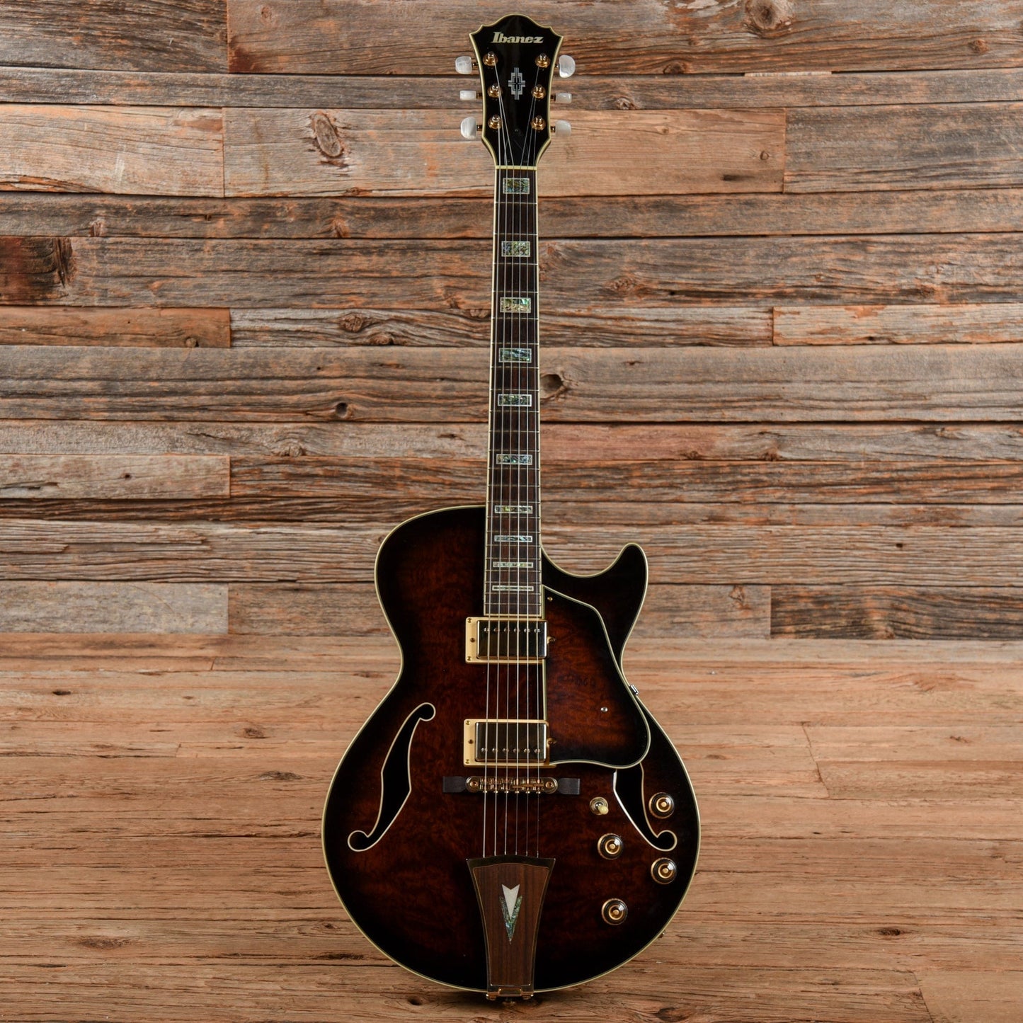 Ibanez AG95 Artcore Expressionist Dark Brown Sunburst 2012 Electric Guitars / Hollow Body