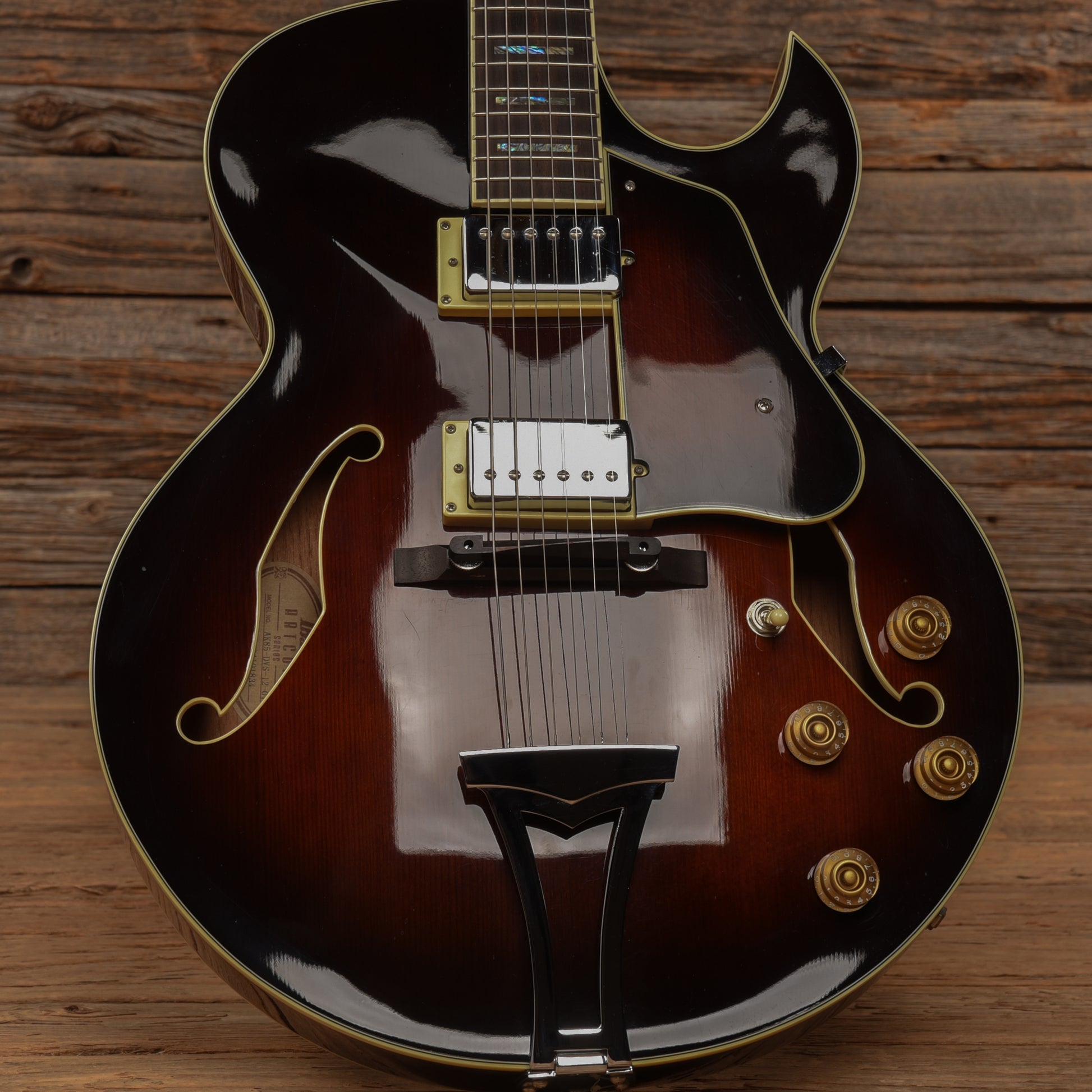 Ibanez AK85-DVS-12-01 Electric Guitars / Hollow Body