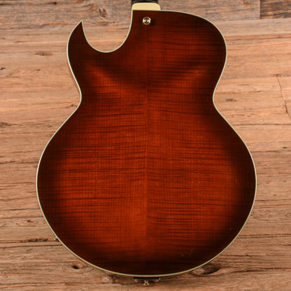 Ibanez AK95 Dark Violin Sunburst 2012 Electric Guitars / Hollow Body