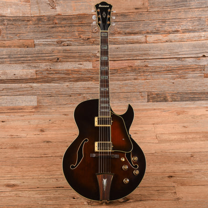 Ibanez AK95 Dark Violin Sunburst 2012 Electric Guitars / Hollow Body