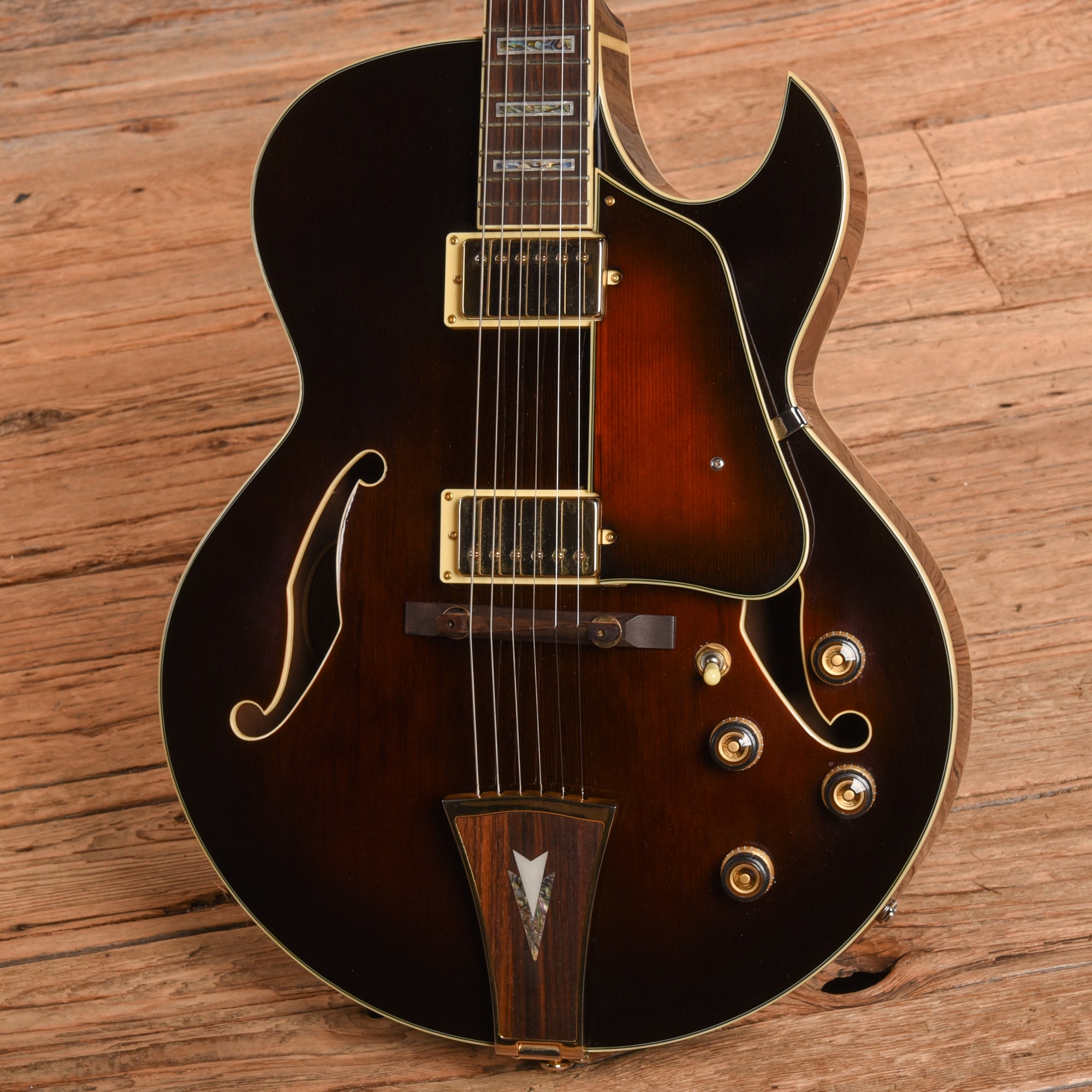 Ibanez AK95 Dark Violin Sunburst 2012 – Chicago Music Exchange