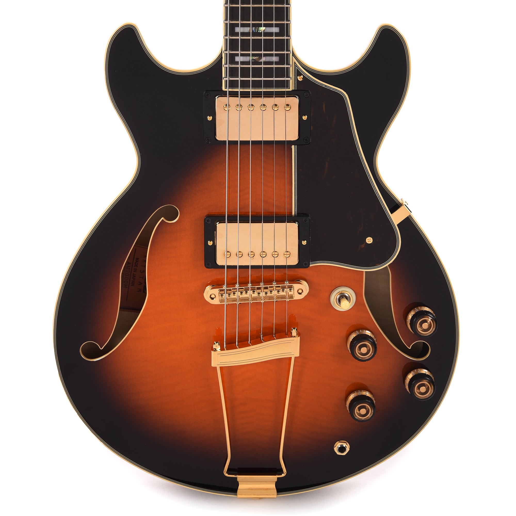 Ibanez AM2000H Prestige Artstar Brown Sunburst Electric Guitars / Hollow Body