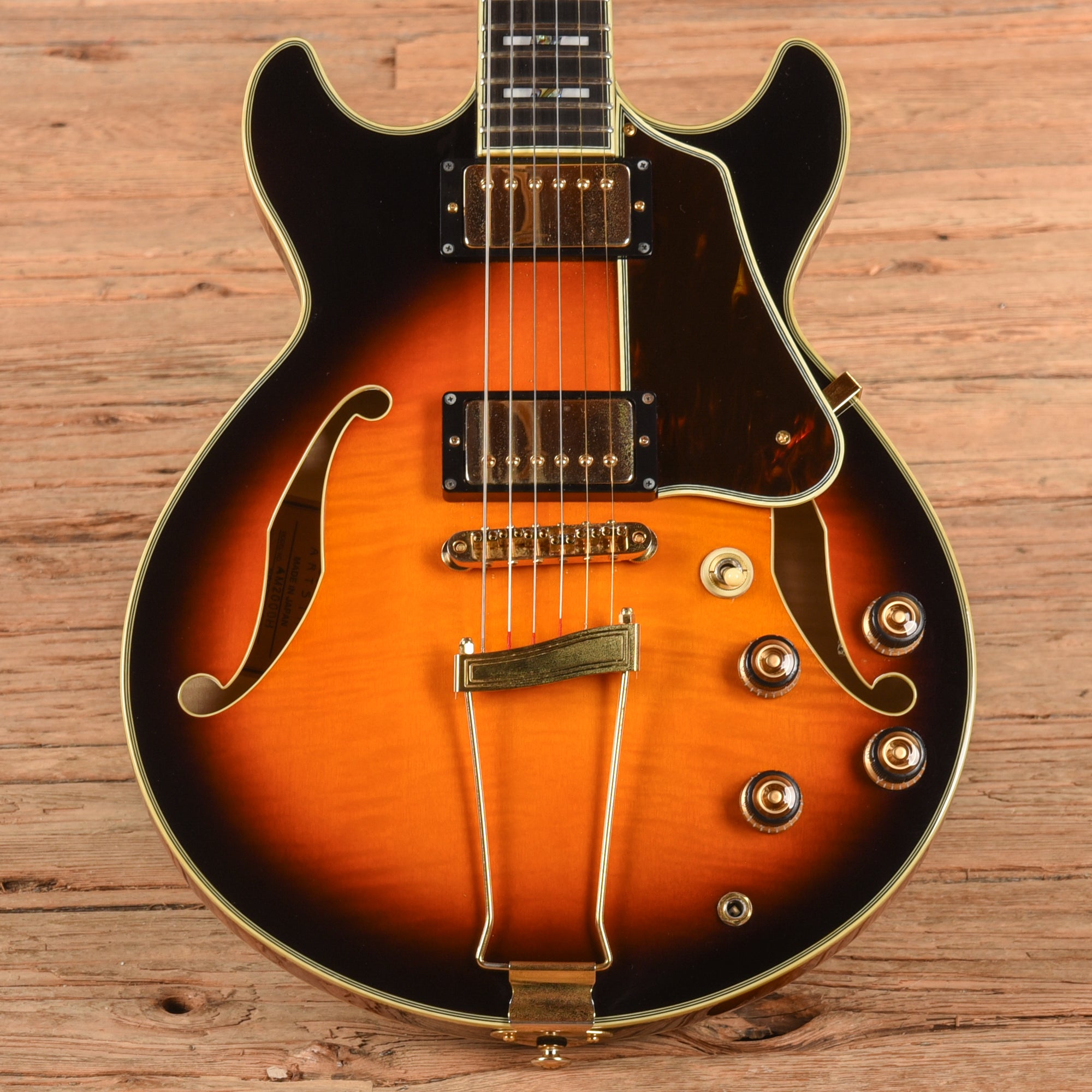 Ibanez AM2000H Sunburst Electric Guitars / Hollow Body