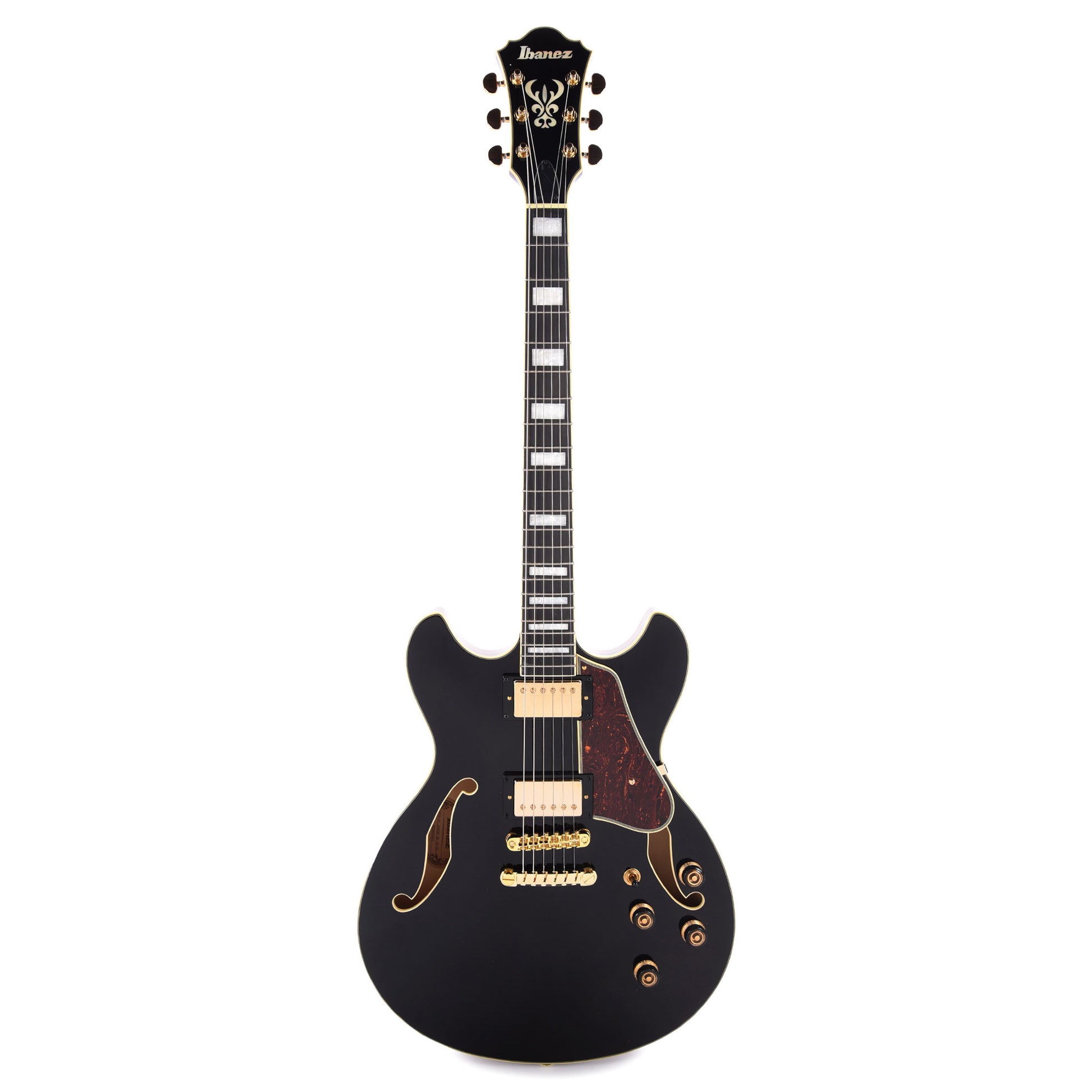 Ibanez AS93BCBK Artcore 6-String Electric Guitar Black Electric Guitars / Hollow Body