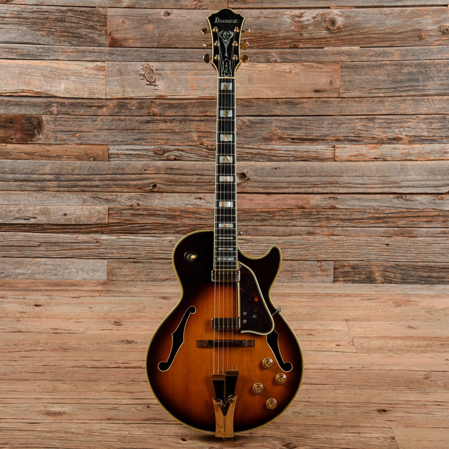 Ibanez GB10 George Benson Signature Hollowbody Sunburst Electric Guitars / Hollow Body