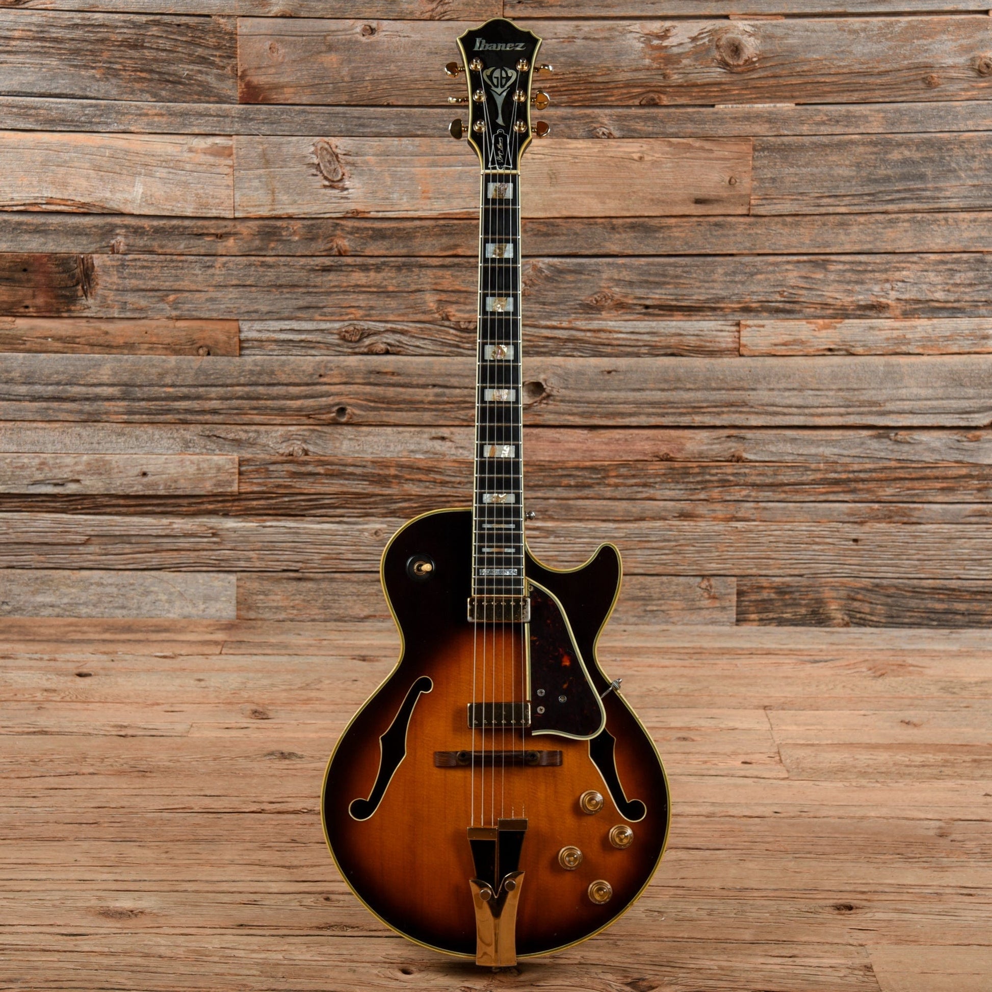 Ibanez GB10 George Benson Signature Hollowbody Sunburst Electric Guitars / Hollow Body