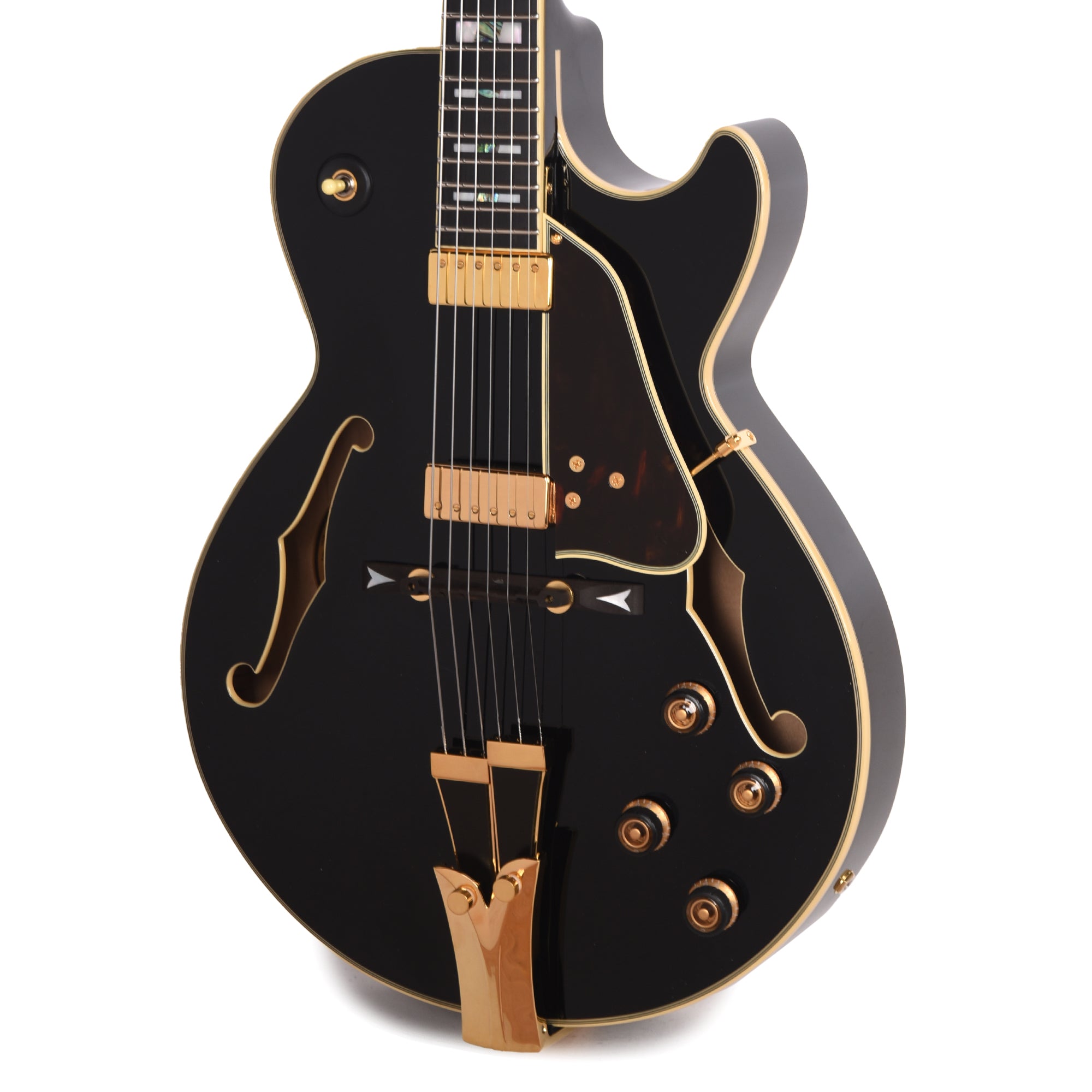 Ibanez GB10BK George Benson Signature Black Electric Guitar Electric Guitars / Hollow Body