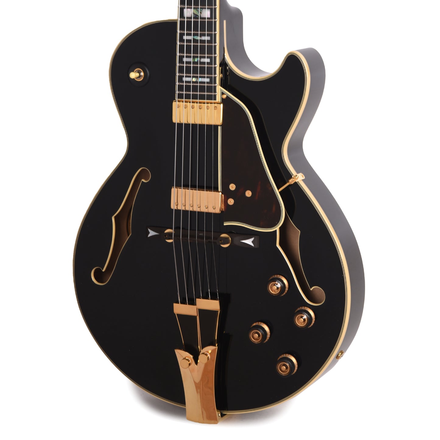 Ibanez GB10BK George Benson Signature Black Electric Guitar Electric Guitars / Hollow Body