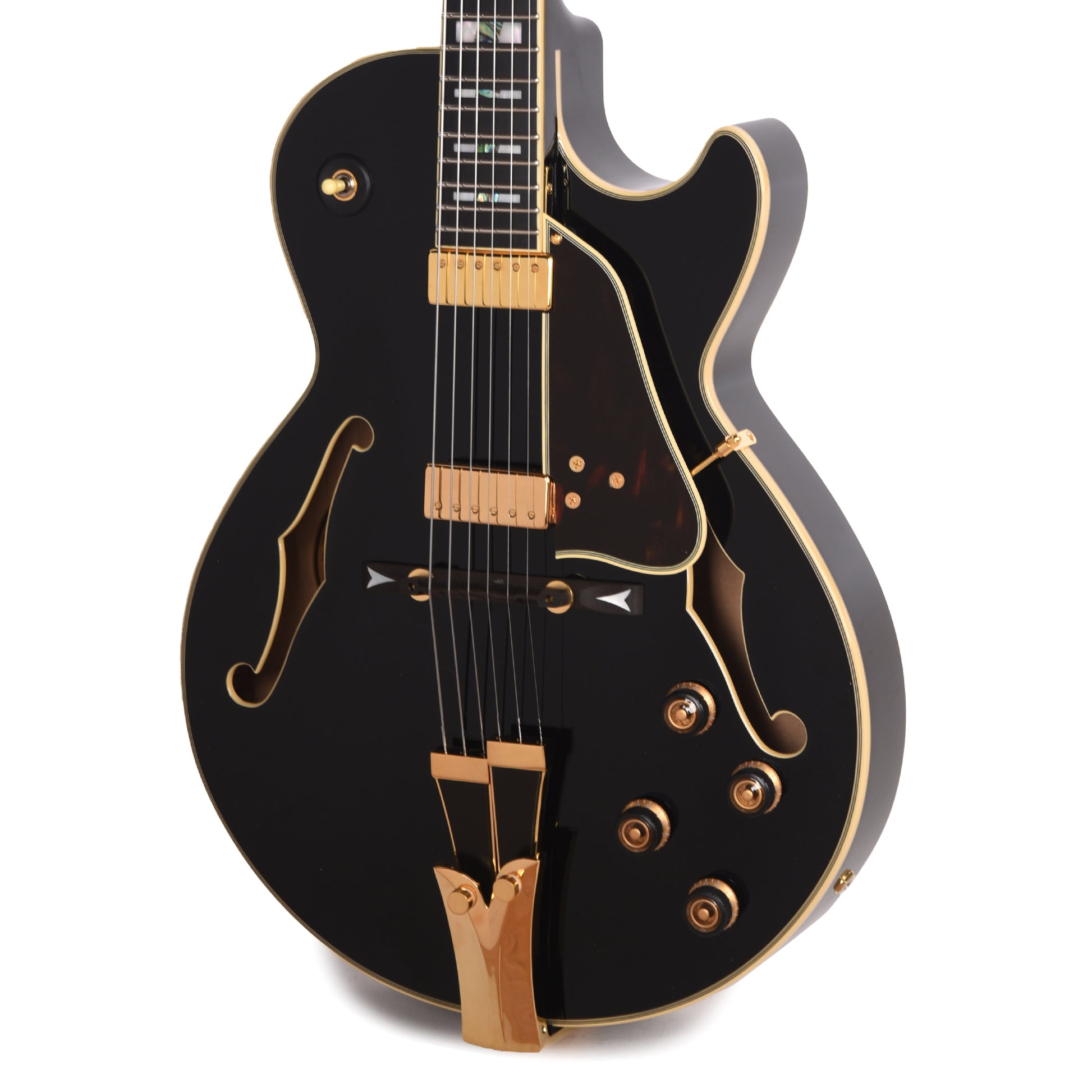 Ibanez GB10BK George Benson Signature Black Electric Guitar Electric Guitars / Hollow Body