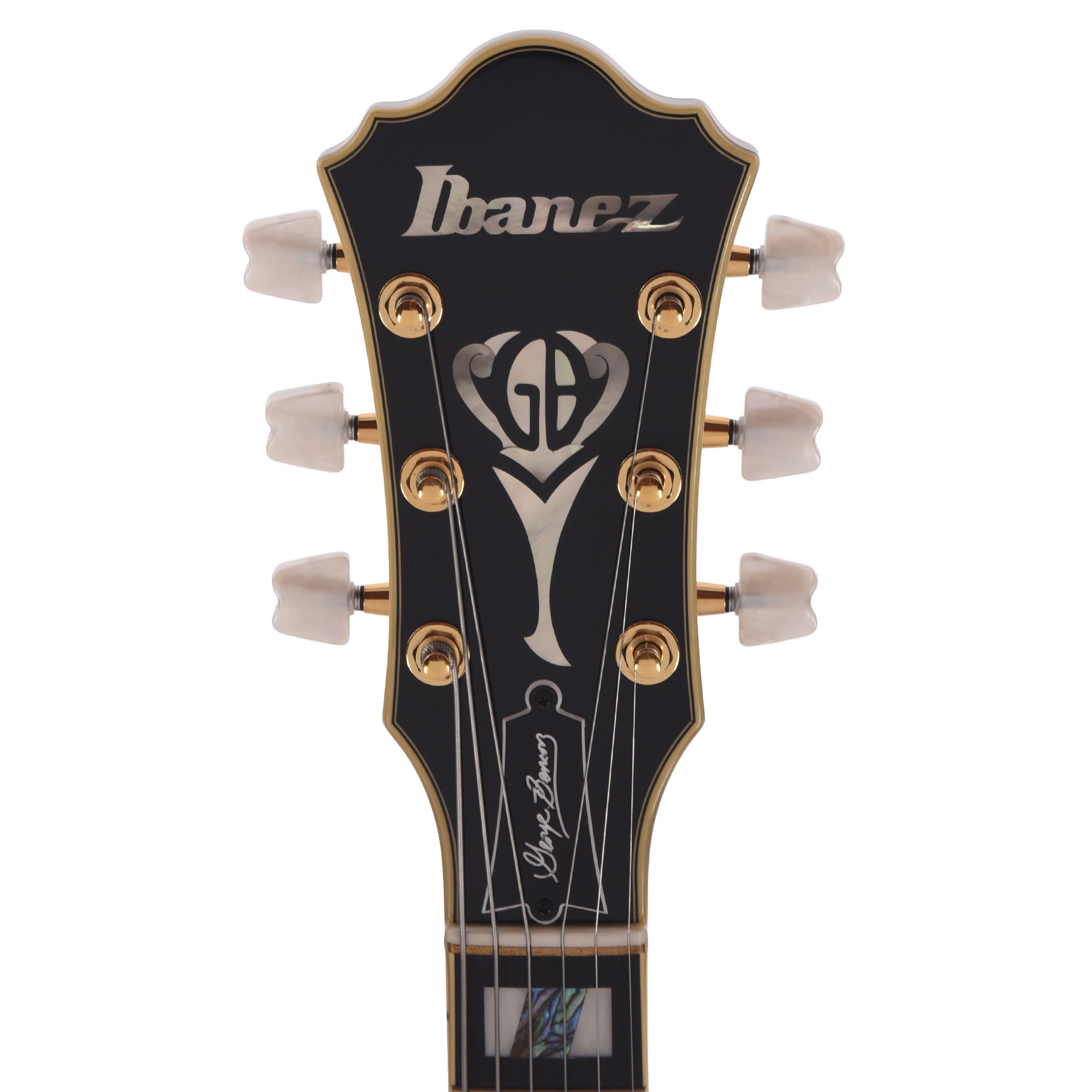 Ibanez GB10BK George Benson Signature Electric Guitar Black Electric Guitars / Hollow Body