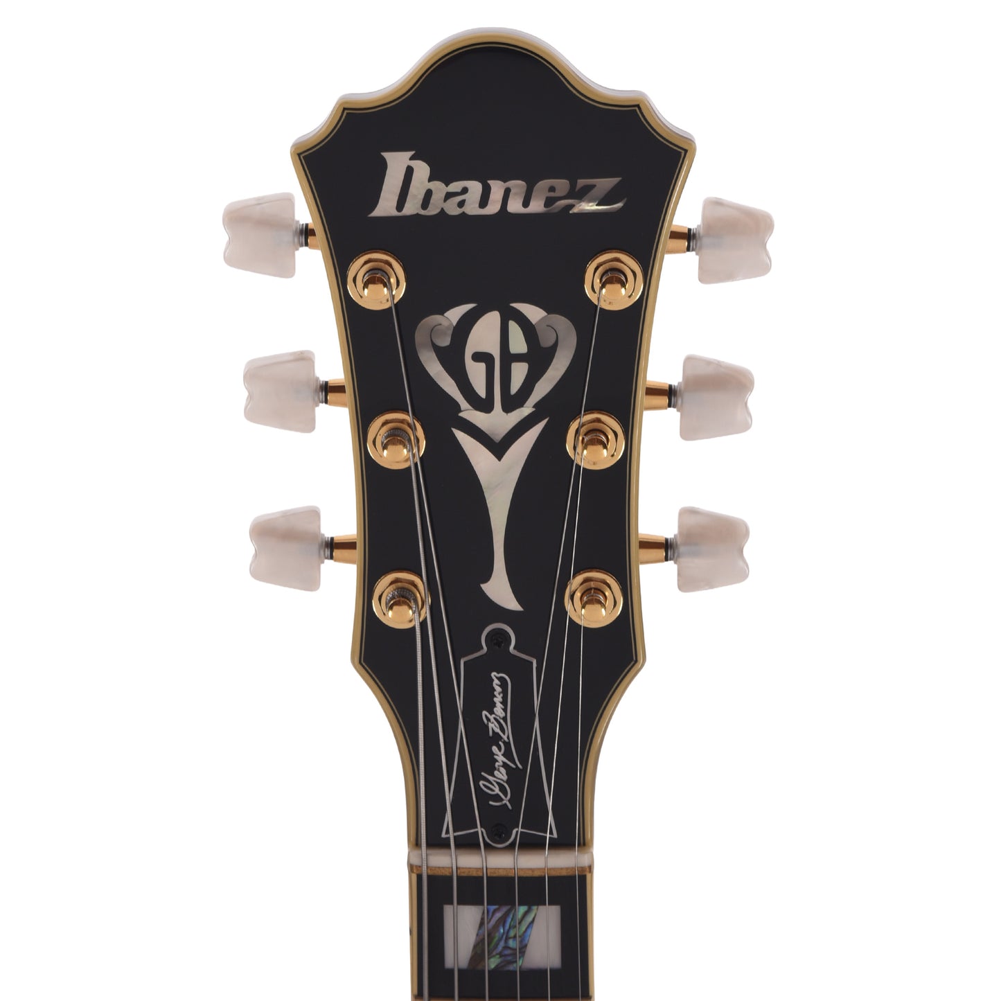 Ibanez GB10BK George Benson Signature Electric Guitar Black Electric Guitars / Hollow Body