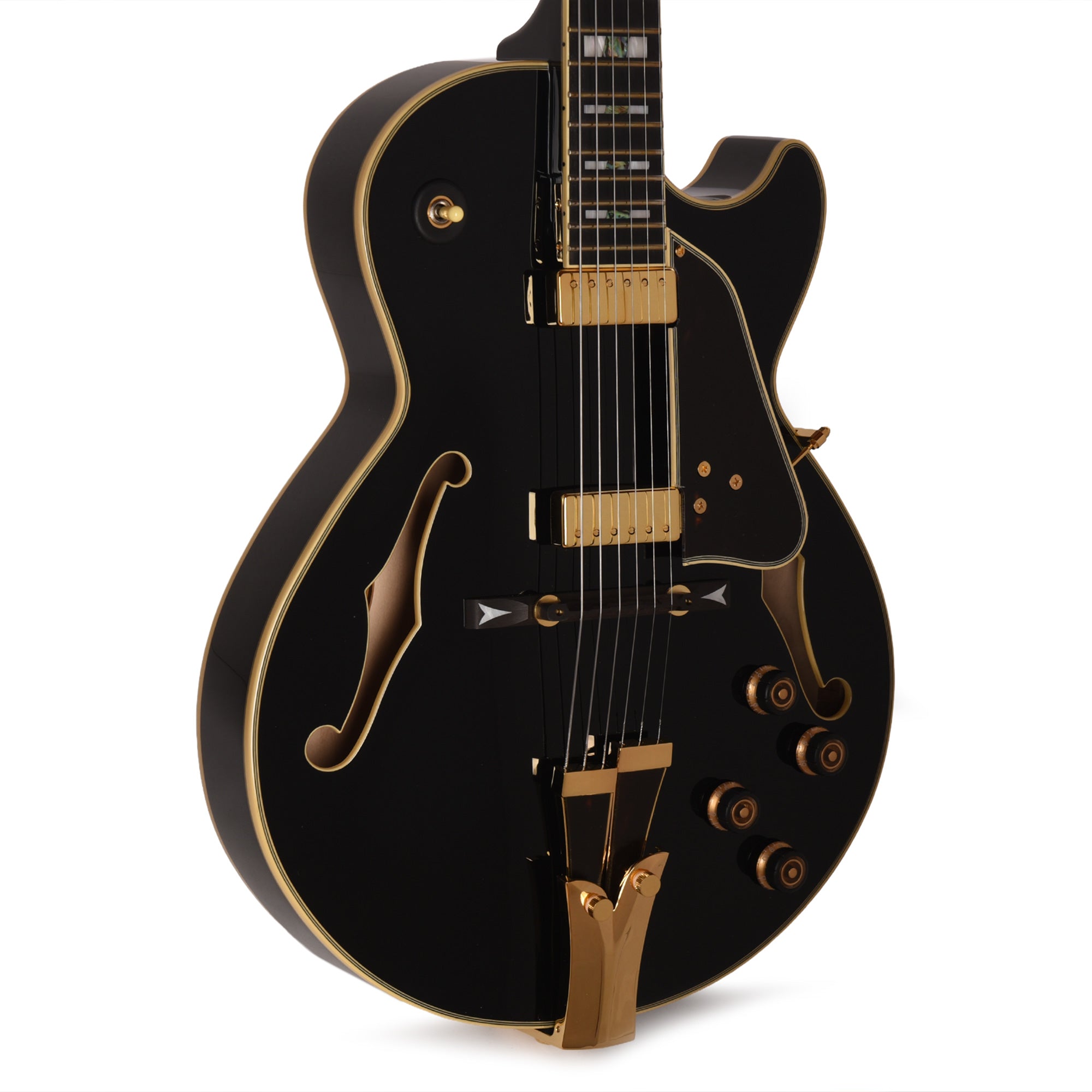 Ibanez GB10BK George Benson Signature Electric Guitar Black Electric Guitars / Hollow Body