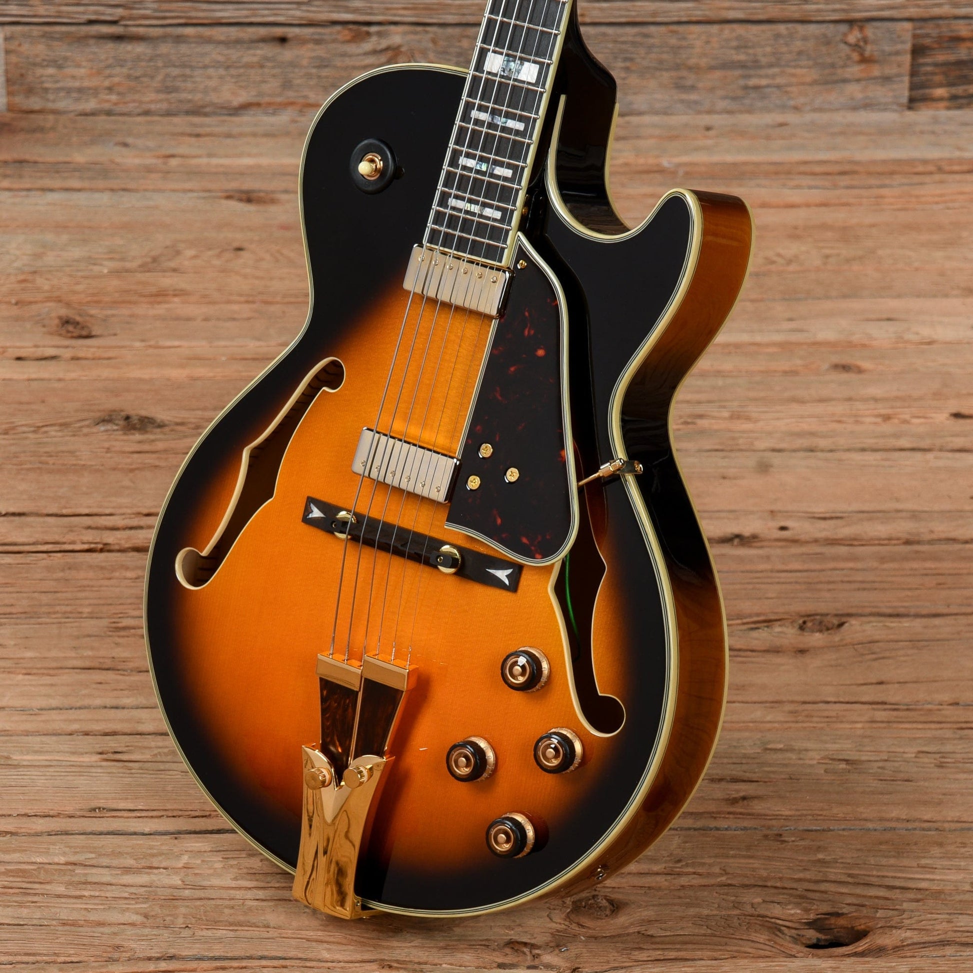 Ibanez GB10SE George Benson Signature Brown Sunburst Electric Guitars / Hollow Body