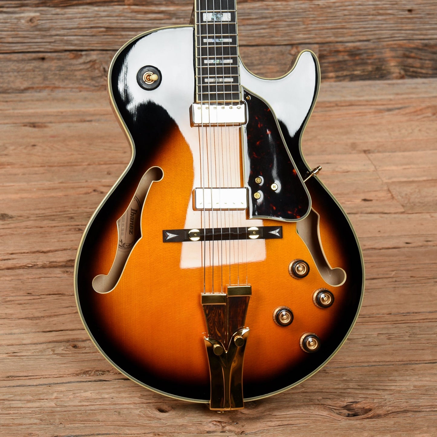 Ibanez GB10SE George Benson Signature Brown Sunburst Electric Guitars / Hollow Body