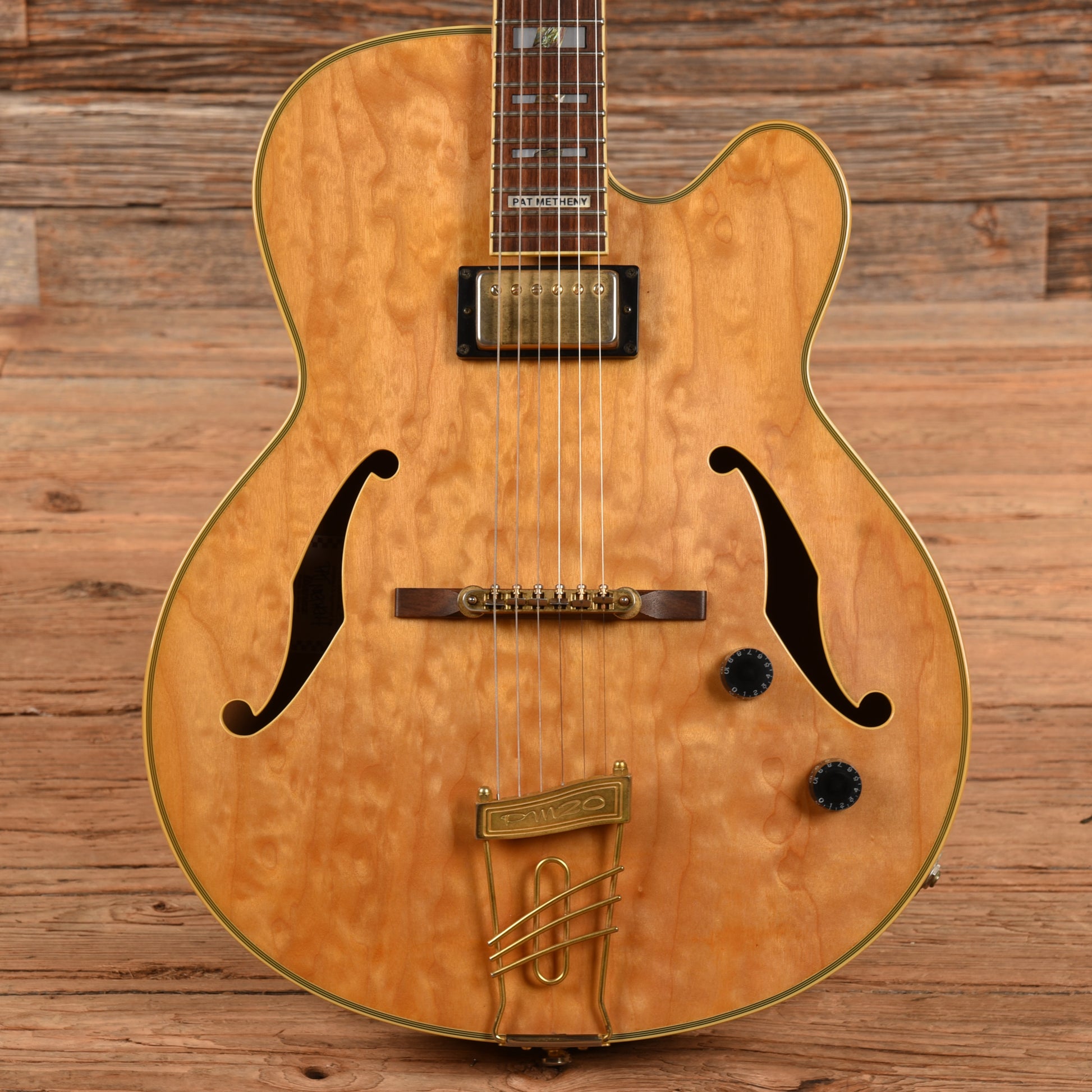 pat metheny guitar gear Ibanez PM20 Pat Metheny Natural