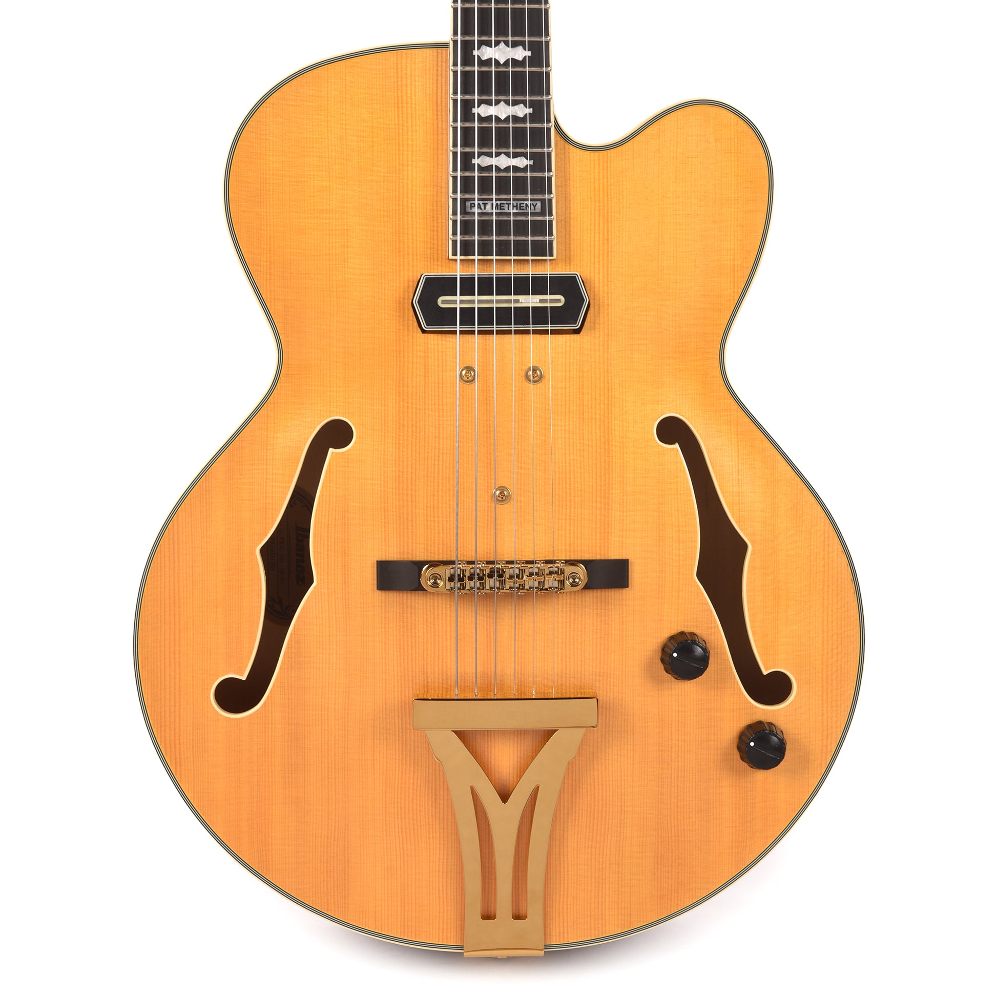 Ibanez PM3CNAL Pat Metheny Signature Electric Guitar Natural Amber Low Gloss Electric Guitars / Hollow Body