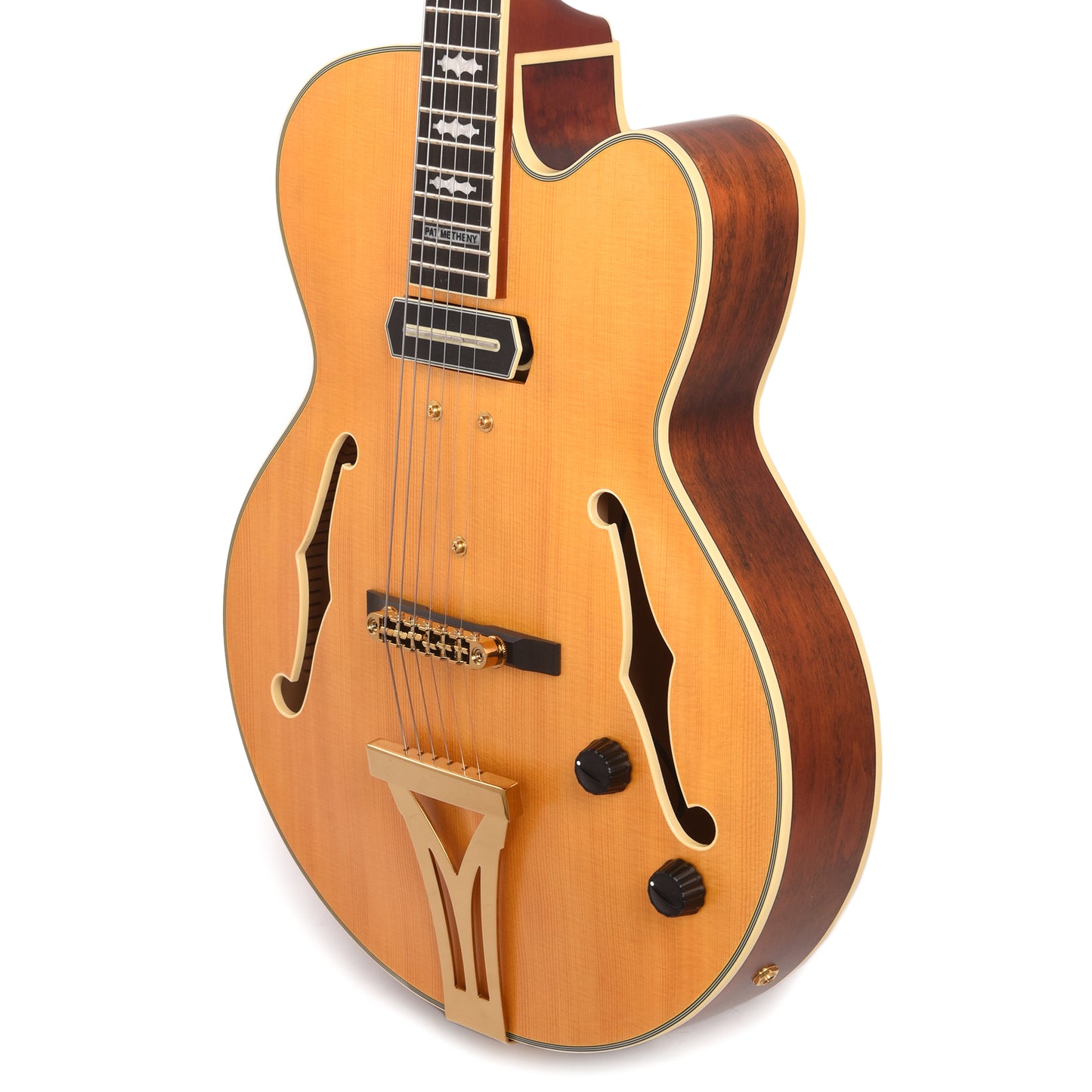 Ibanez PM3CNAL Pat Metheny Signature Electric Guitar Natural Amber Low Gloss Electric Guitars / Hollow Body
