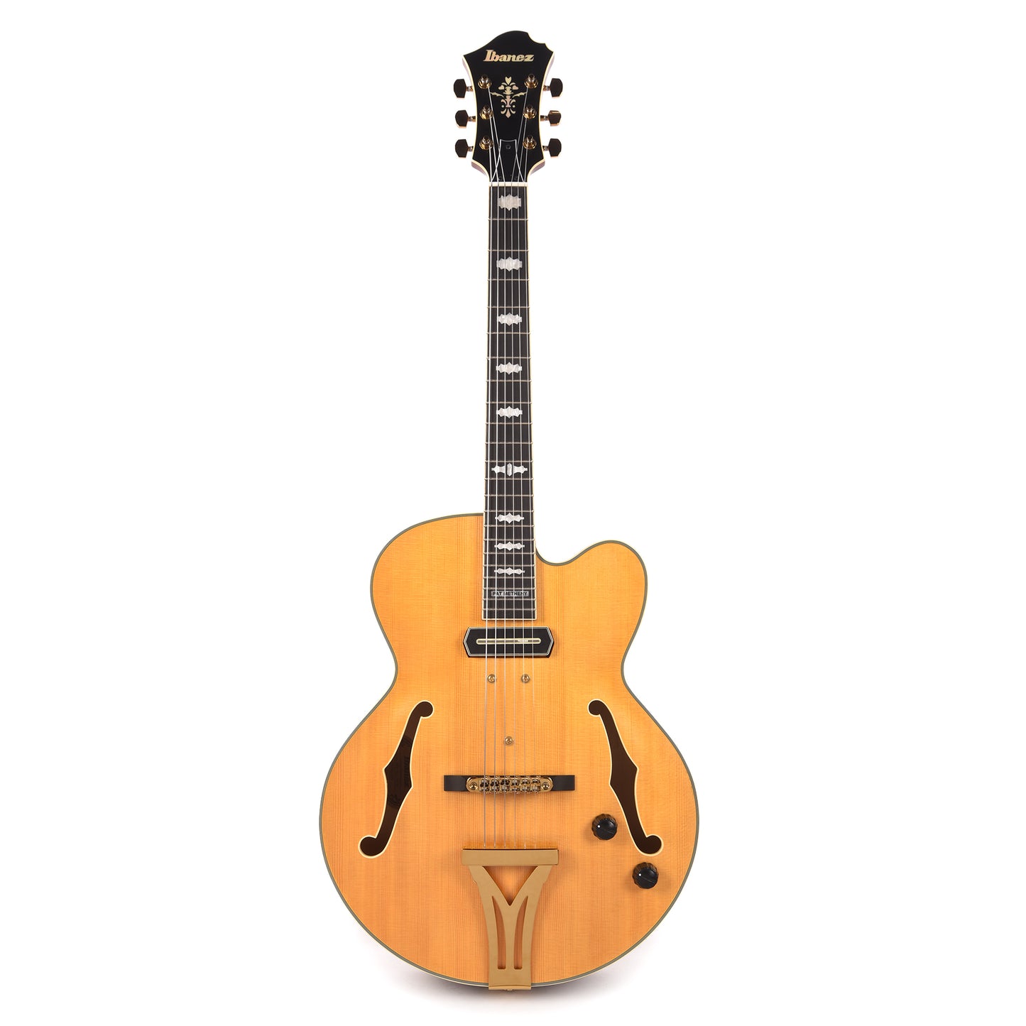 Ibanez PM3CNAL Pat Metheny Signature Electric Guitar Natural Amber Low Gloss Electric Guitars / Hollow Body