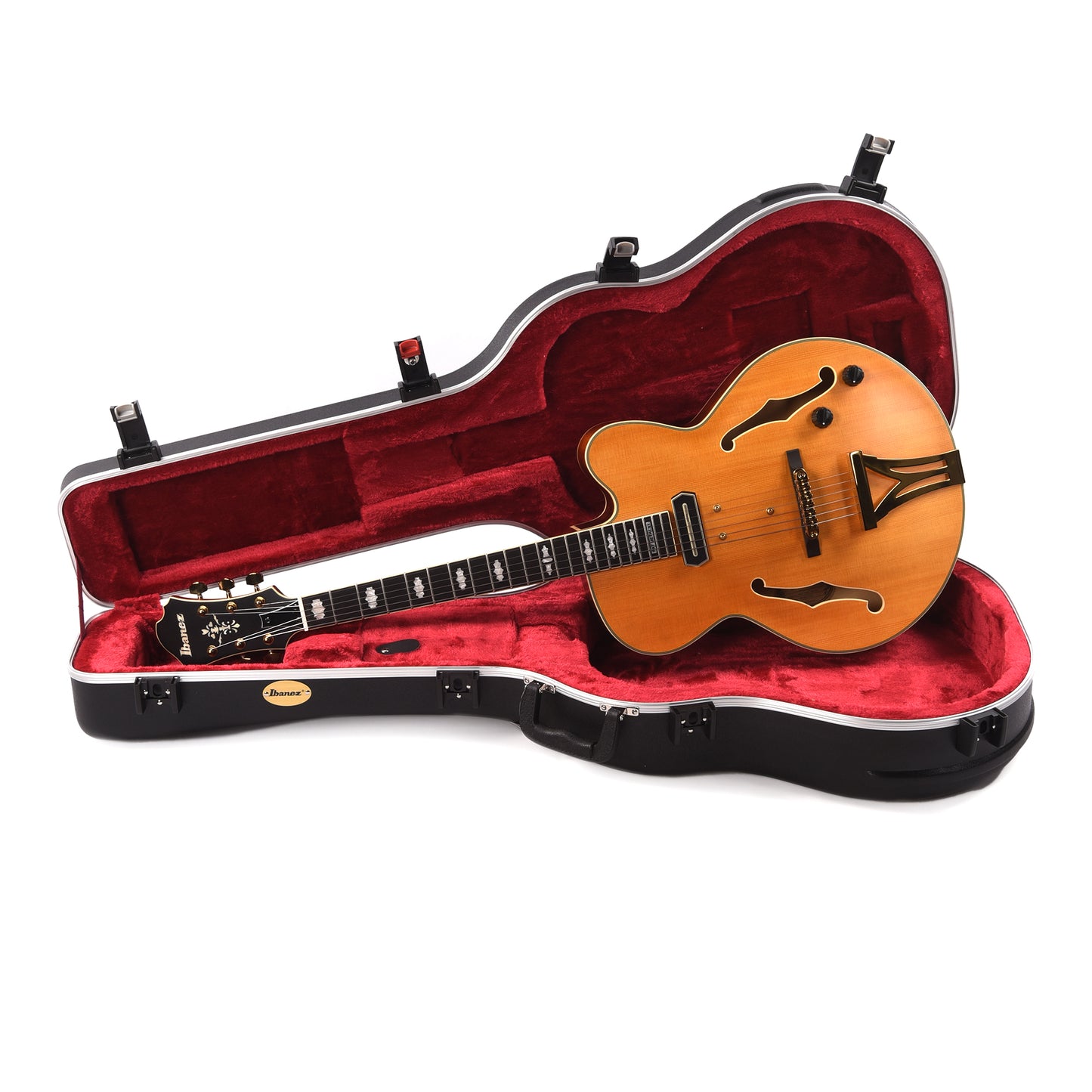 Ibanez PM3CNAL Pat Metheny Signature Electric Guitar Natural Amber Low Gloss Electric Guitars / Hollow Body