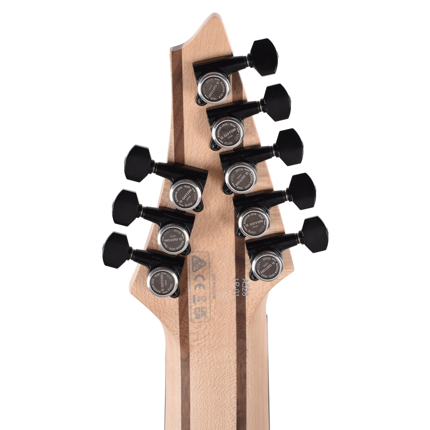 Ibanez A528IPT A Series 8-String Electric Guitar Iron Pewter Electric Guitars