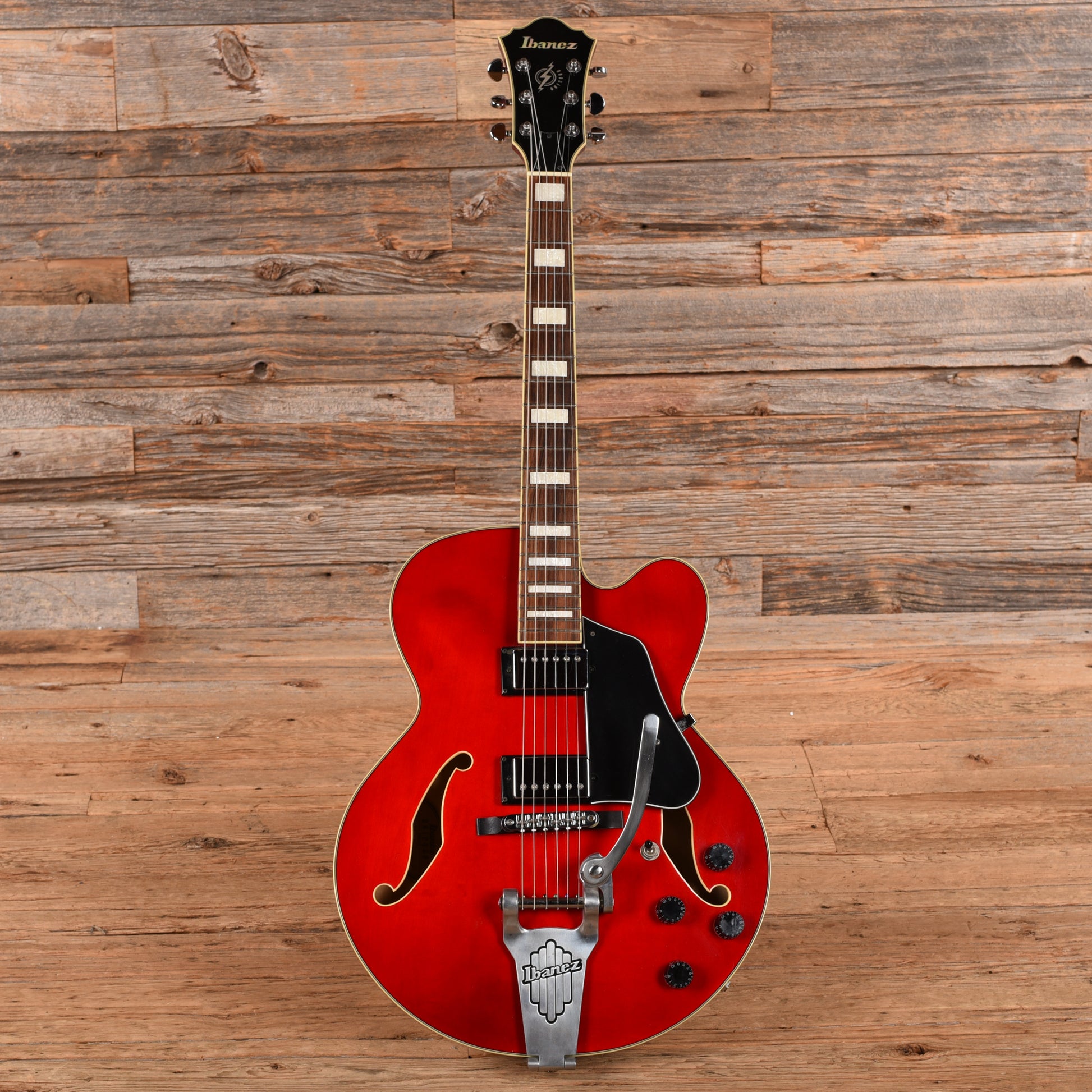 Ibanez AFS75 Artcore Transparent Red Electric Guitars