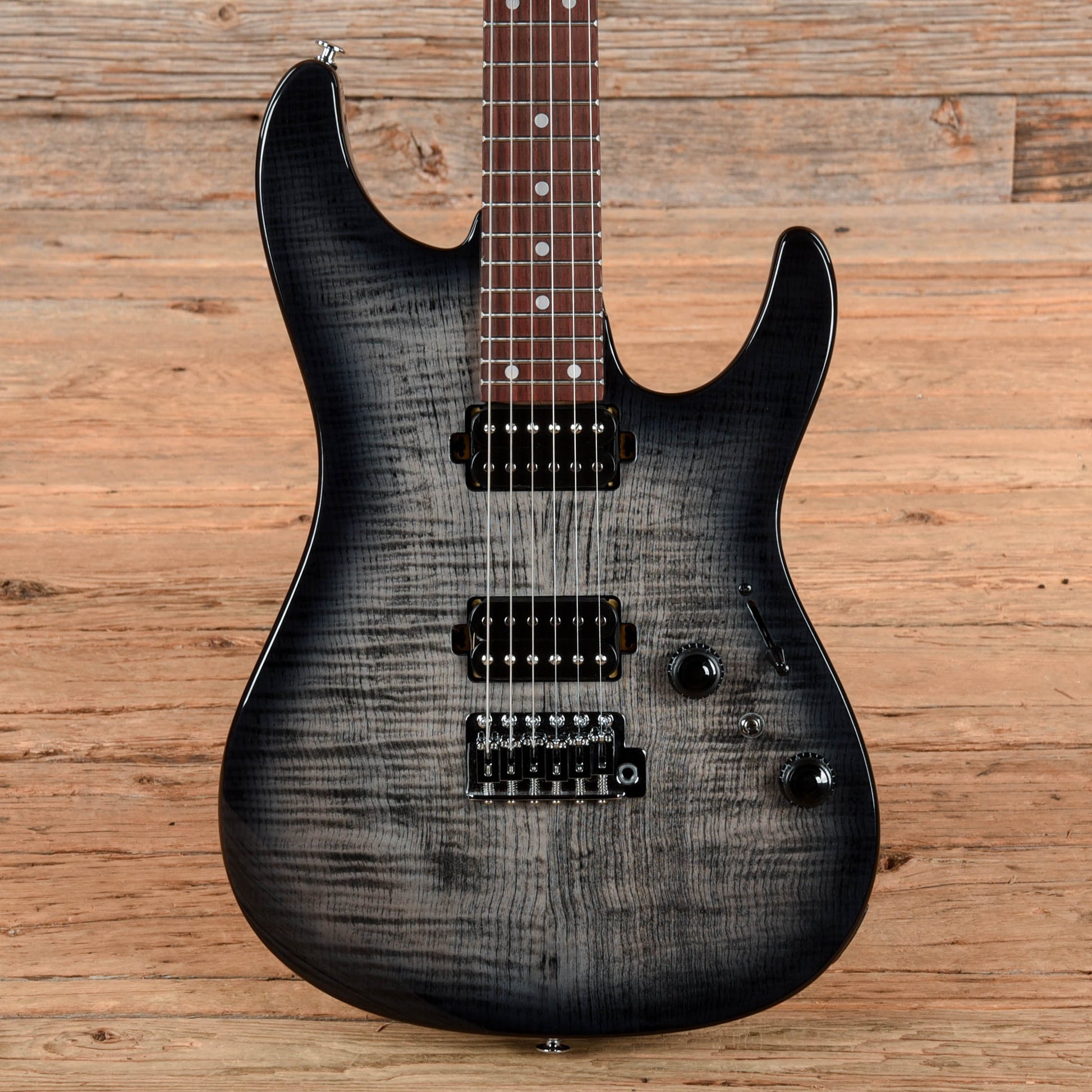 Ibanez AZ24S1F Standard Transparent Black 2025 Electric Guitars