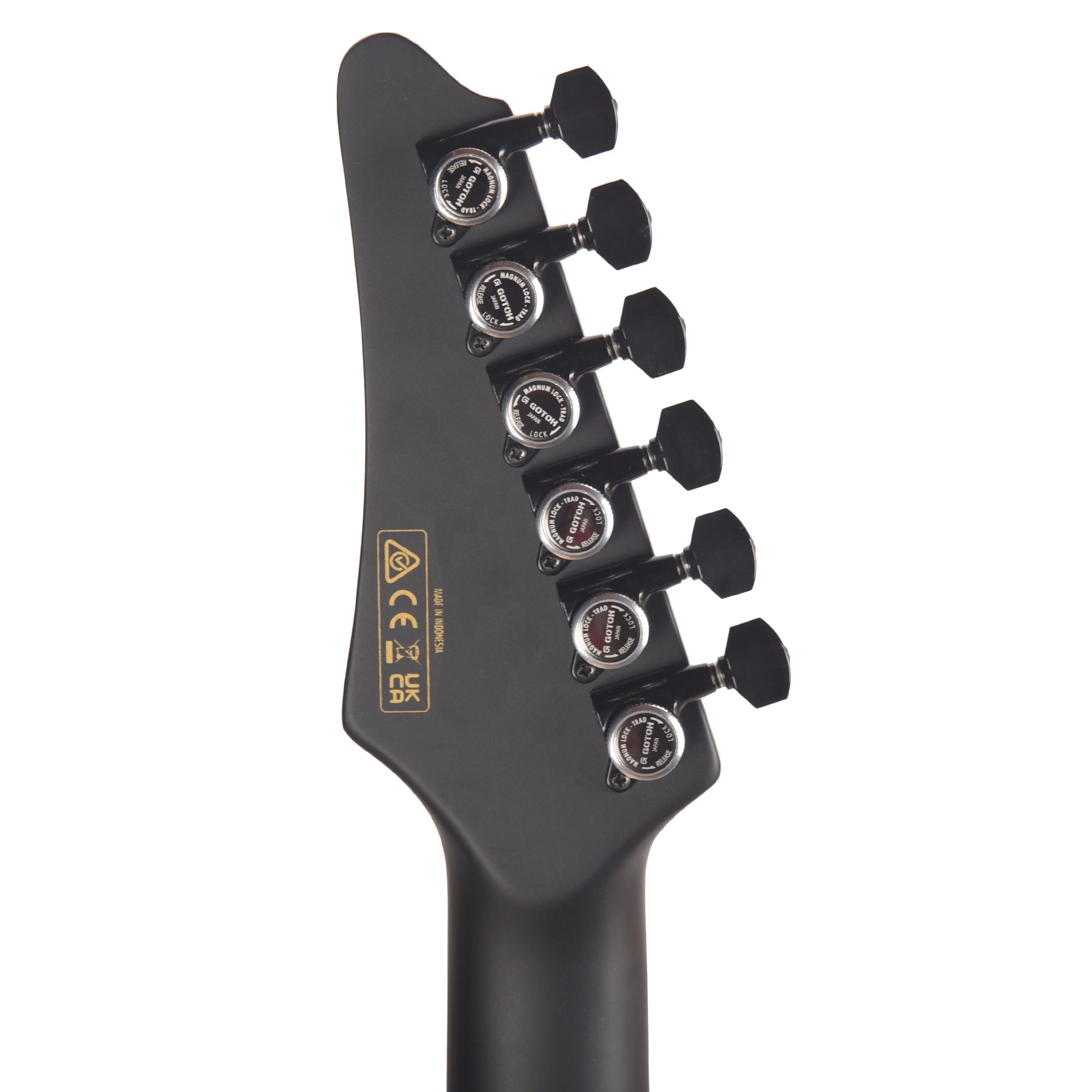 Ibanez AZ41B1BKF AZ Iron Label Electric Guitar Black Flat Electric Guitars
