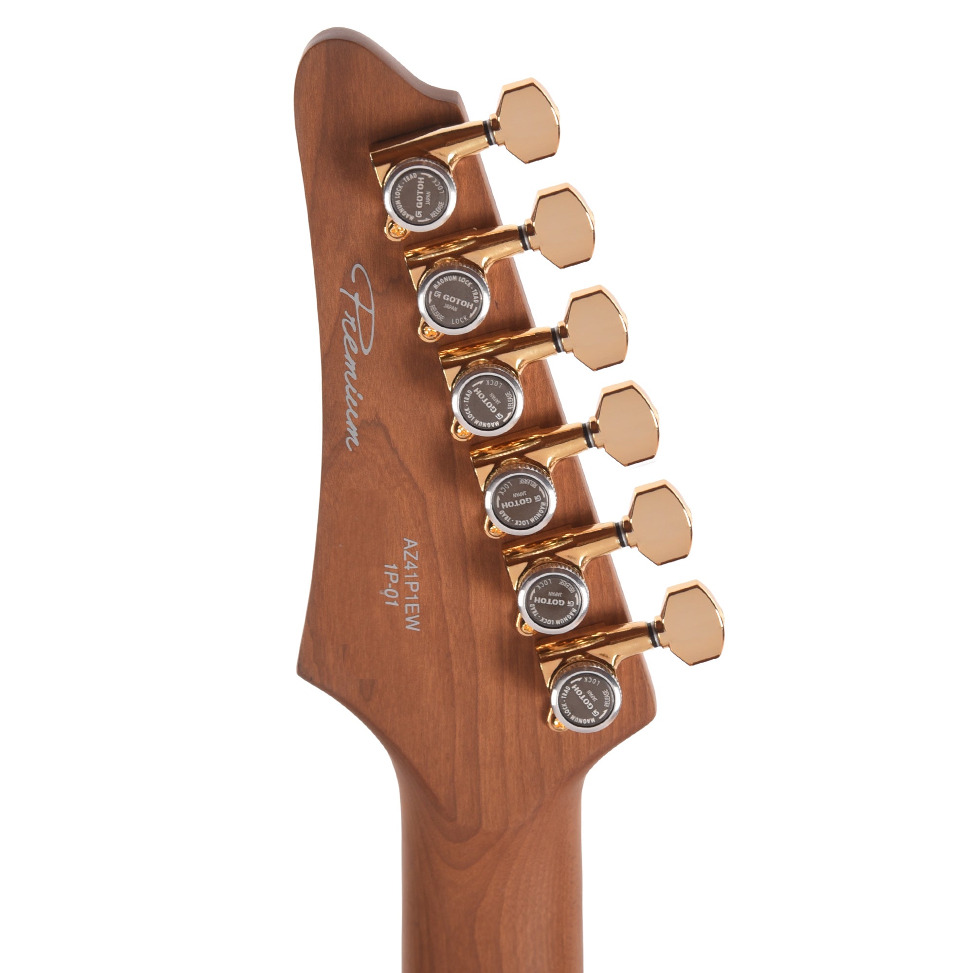 Ibanez AZ41P1EWNGT AZ Premium Electric Guitar Natural Gray Burst Electric Guitars