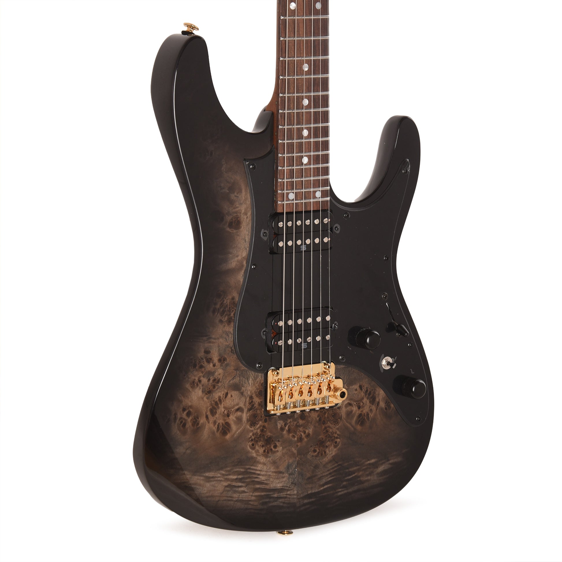 Ibanez AZ41P1PBTGB AZ Premium Electric Guitar Transparent Gray Burst Electric Guitars