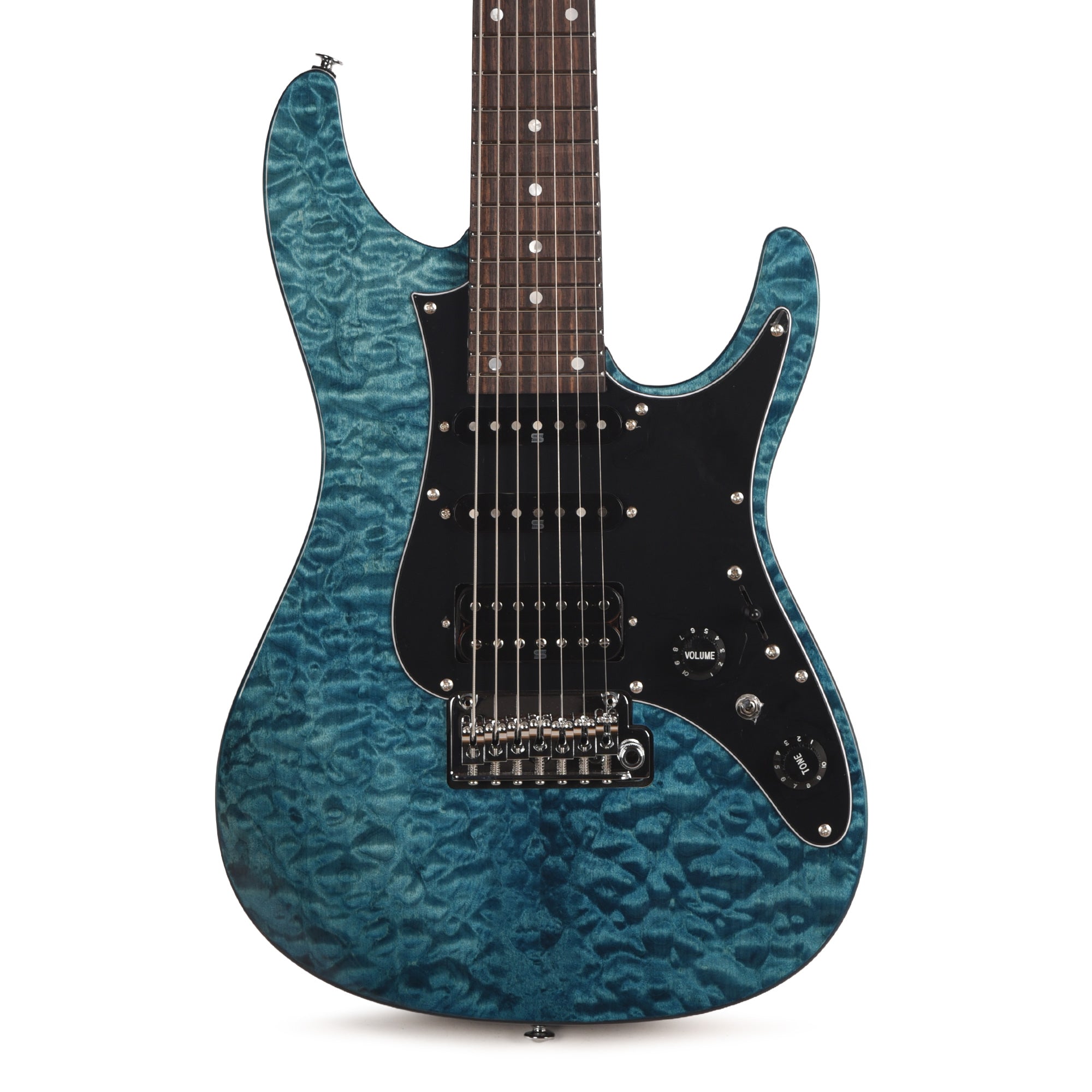 Ibanez AZ447P1QMCOB AZ Premium 7-String Electric Guitar Cosmic Bluer Electric Guitars