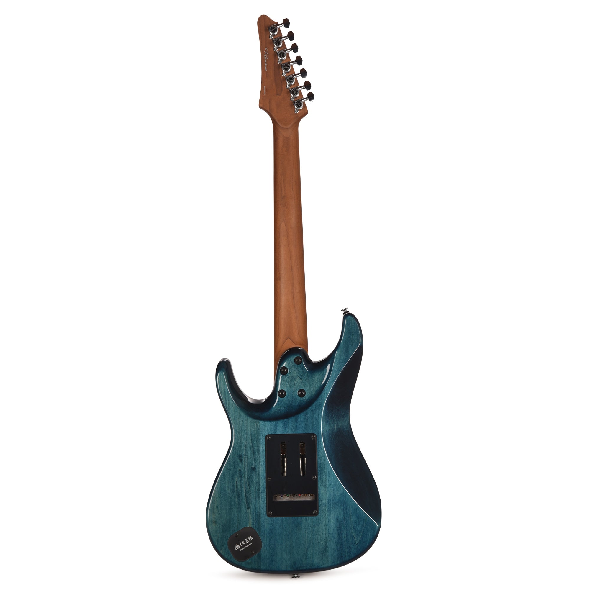 Ibanez AZ447P1QMCOB AZ Premium 7-String Electric Guitar Cosmic Bluer Electric Guitars