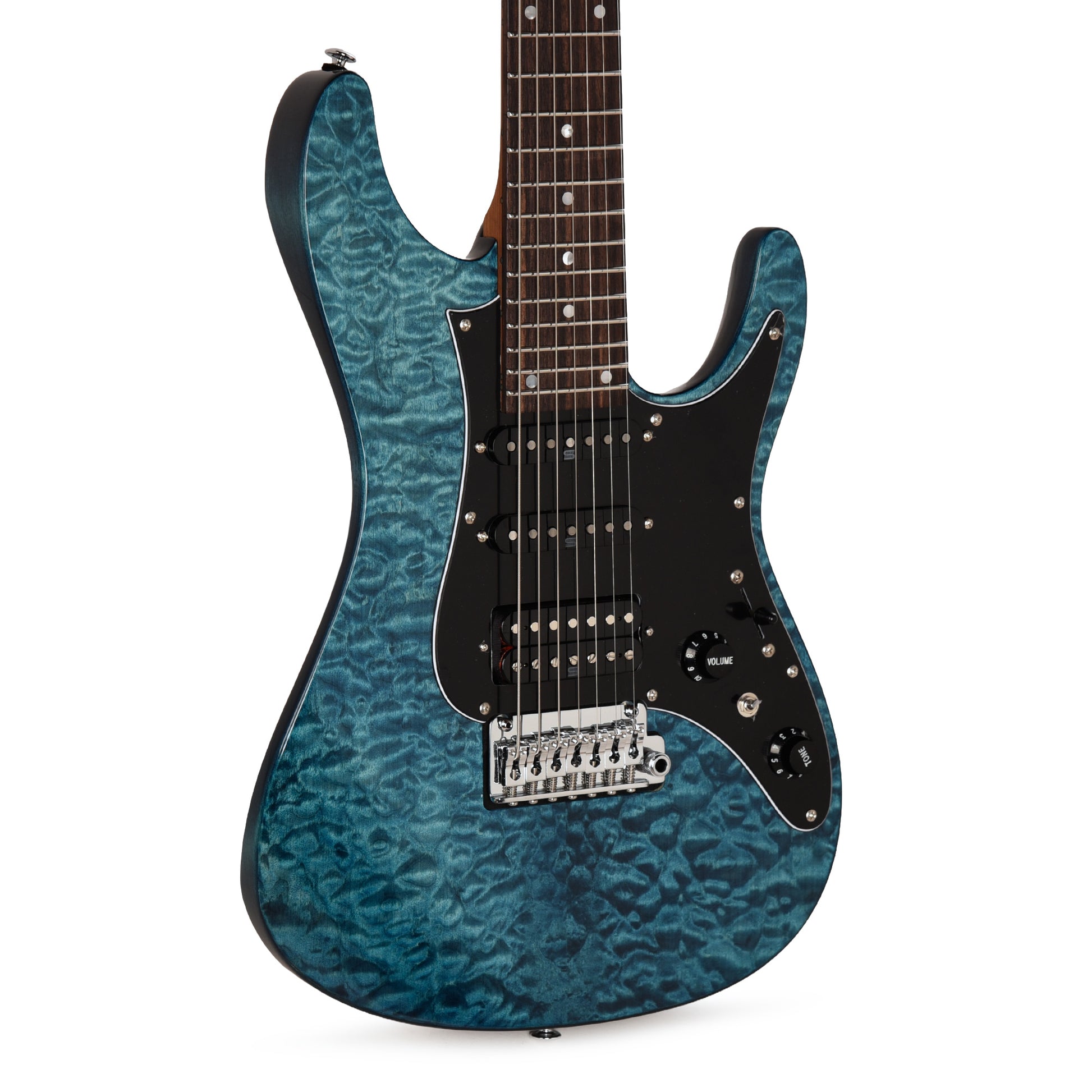 Ibanez AZ447P1QMCOB AZ Premium 7-String Electric Guitar Cosmic Bluer Electric Guitars