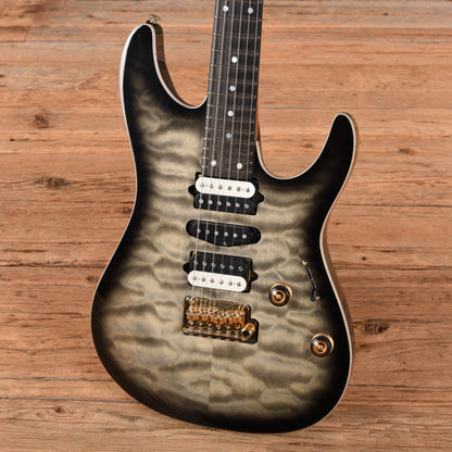 Ibanez AZ47P1QM Premium Black Ice Burst 2022 Electric Guitars