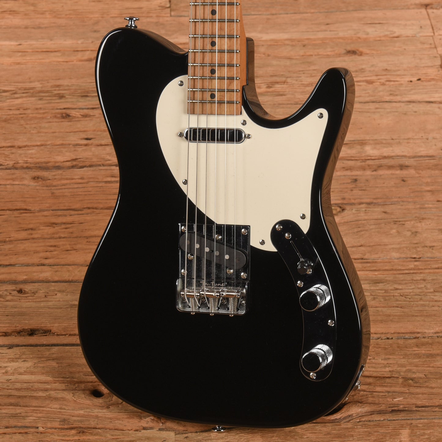 Ibanez FLATV1 Josh Smith Signature Black Electric Guitars