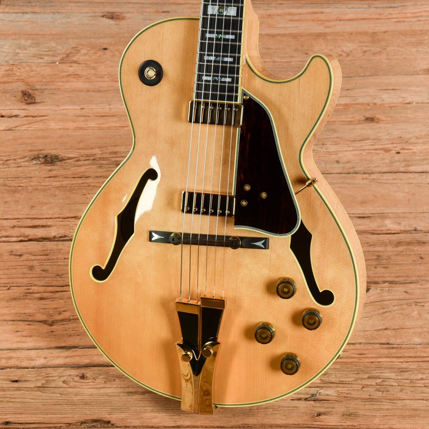 Ibanez GB10 George Benson Signature Model Natural 2006 Electric Guitars