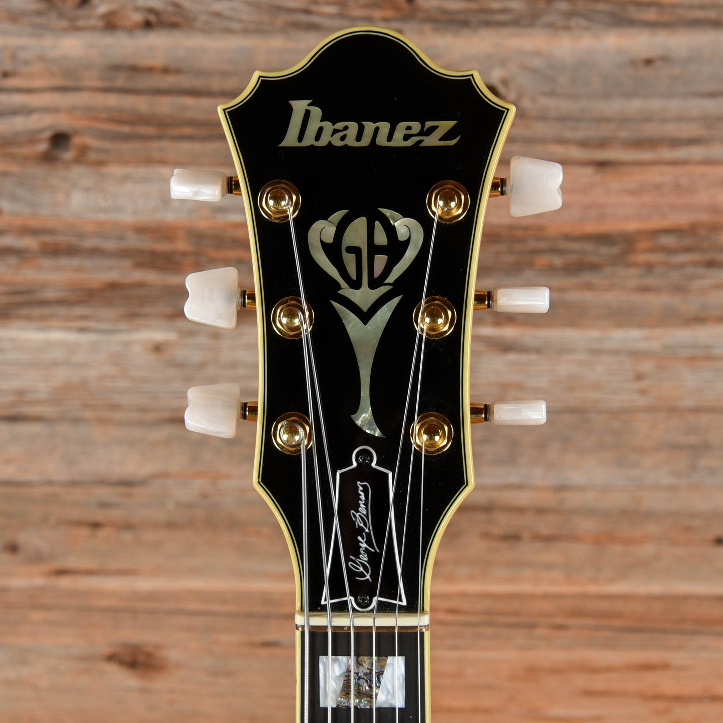 Ibanez GB10 George Benson Signature Model Natural 2006 Electric Guitars