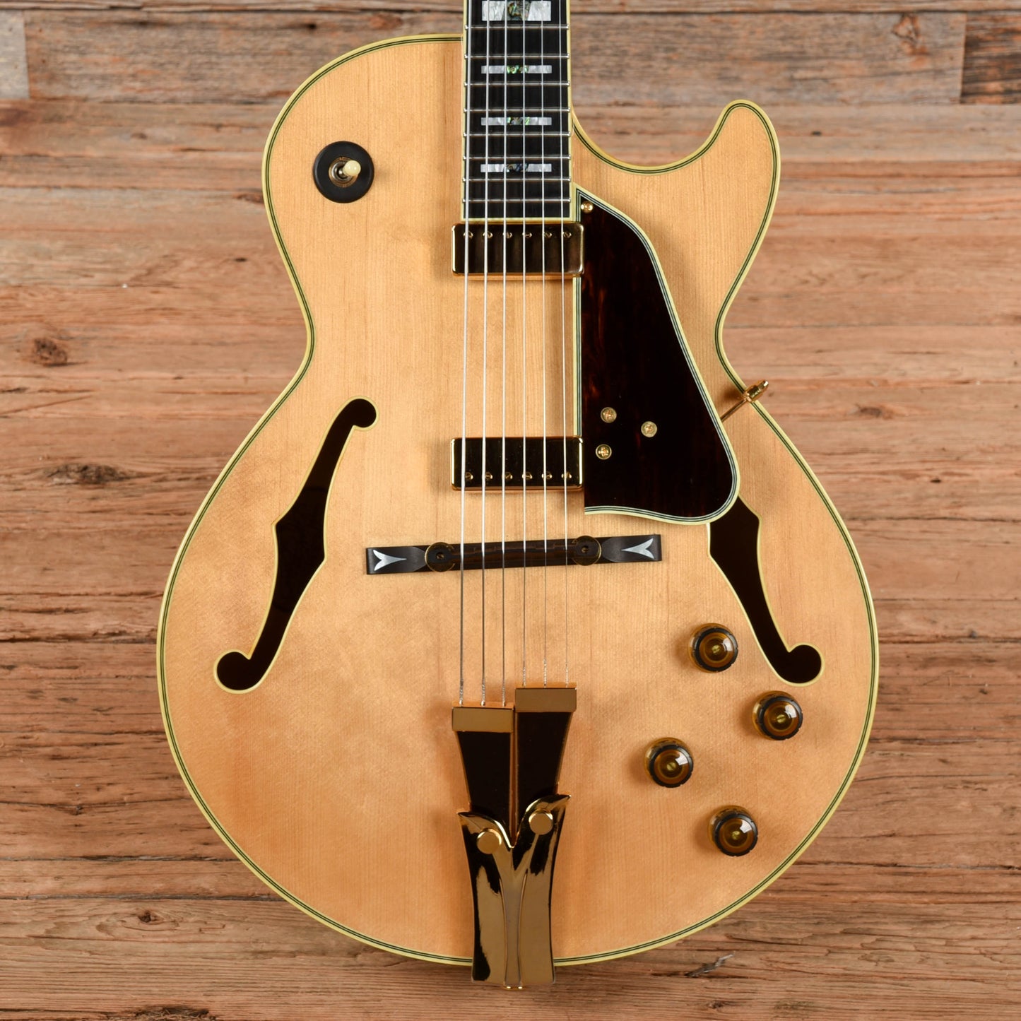 Ibanez GB10 George Benson Signature Model Natural 2006 Electric Guitars