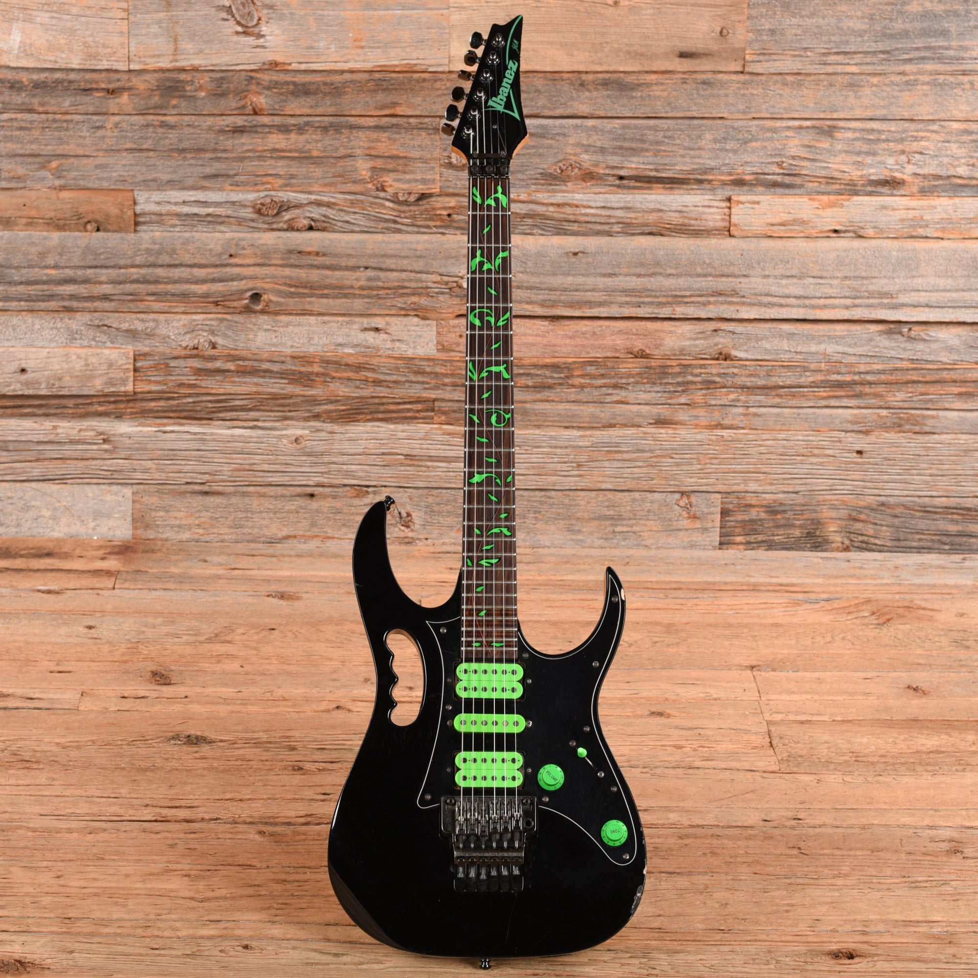 Ibanez JEM777V Black 1989 Electric Guitars