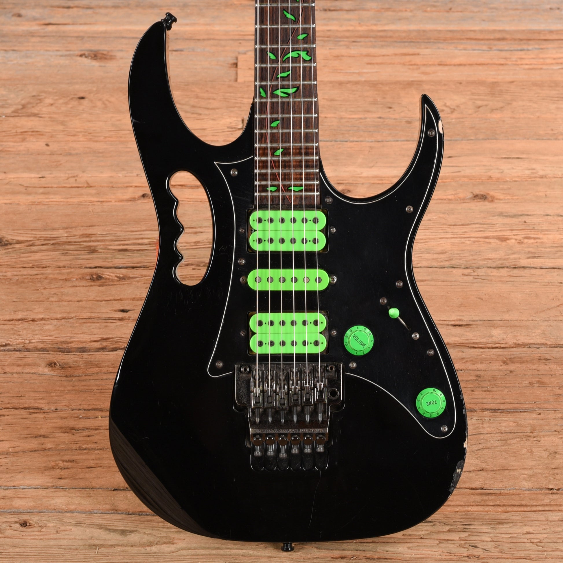Ibanez JEM777V Black 1989 Electric Guitars