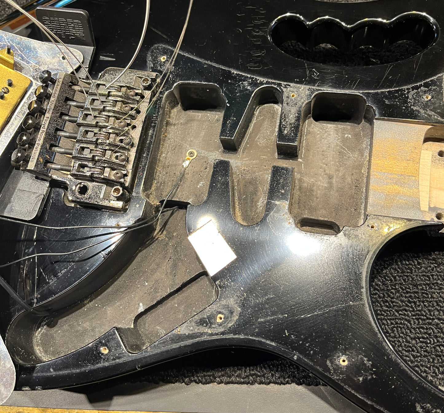 Ibanez JEM777V Black 1989 Electric Guitars