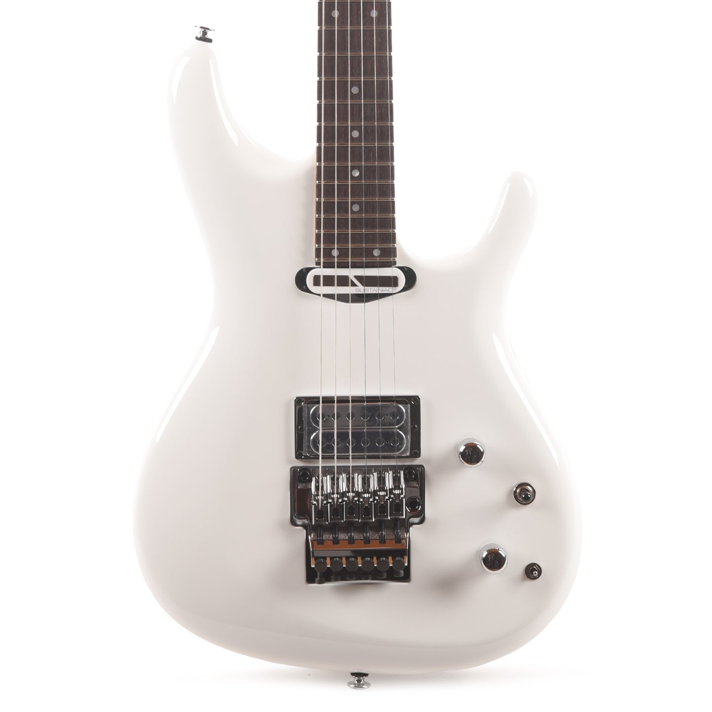 Ibanez JS2480WH Joe Satriani Signature Electric Guitar White Electric Guitars