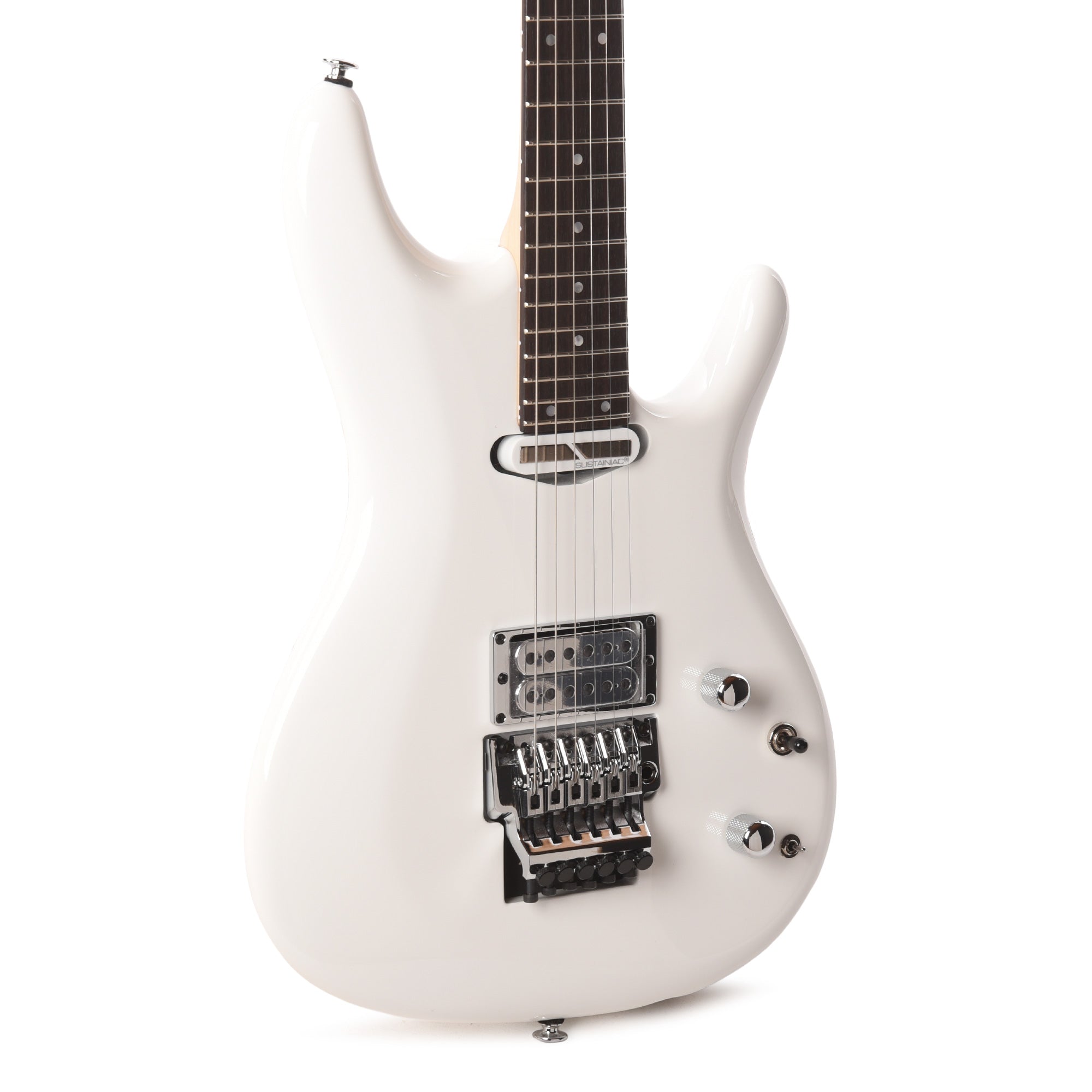 Ibanez JS2480WH Joe Satriani Signature Electric Guitar White Electric Guitars