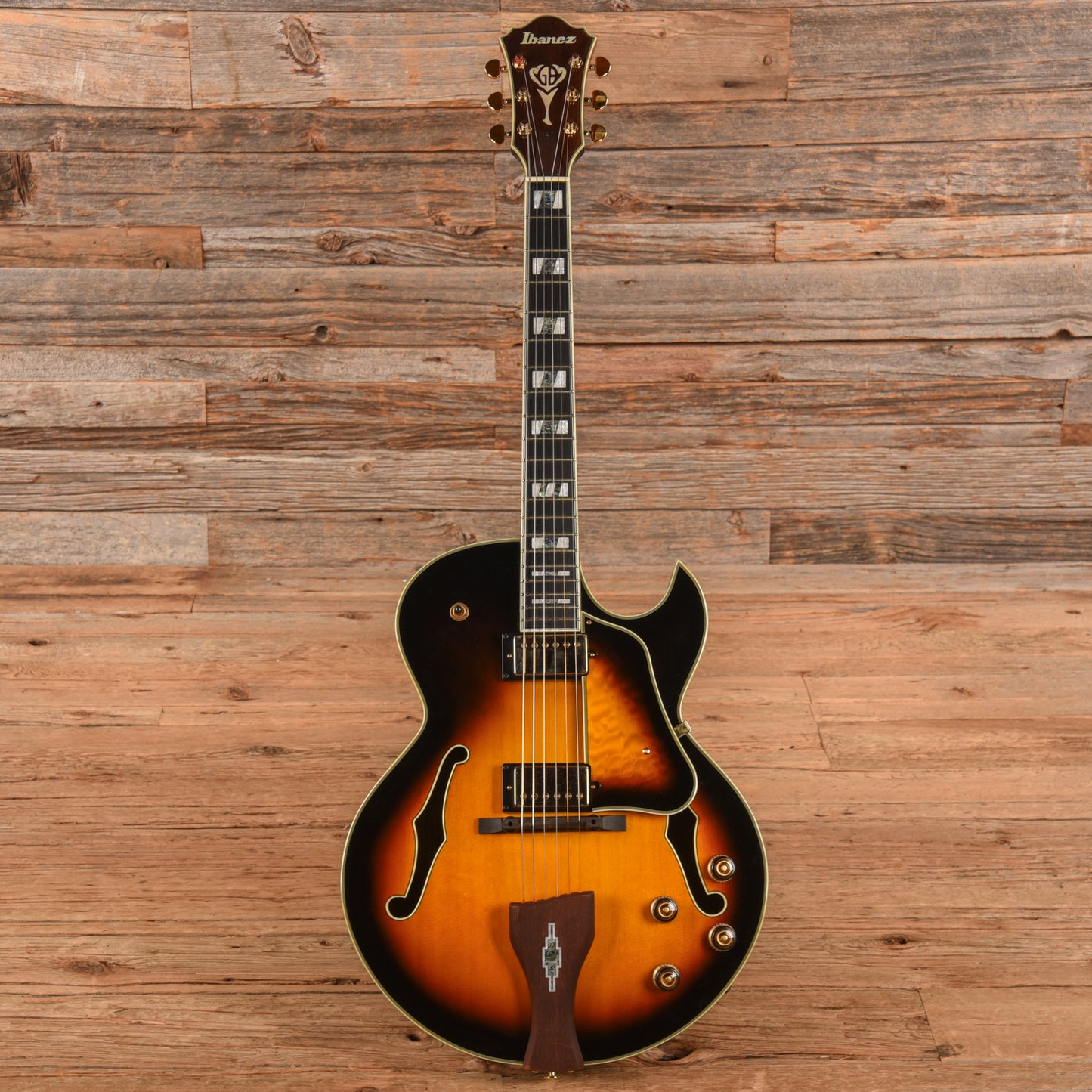 Ibanez LGB30 George Benson Signature Sunburst 2023 Electric Guitars