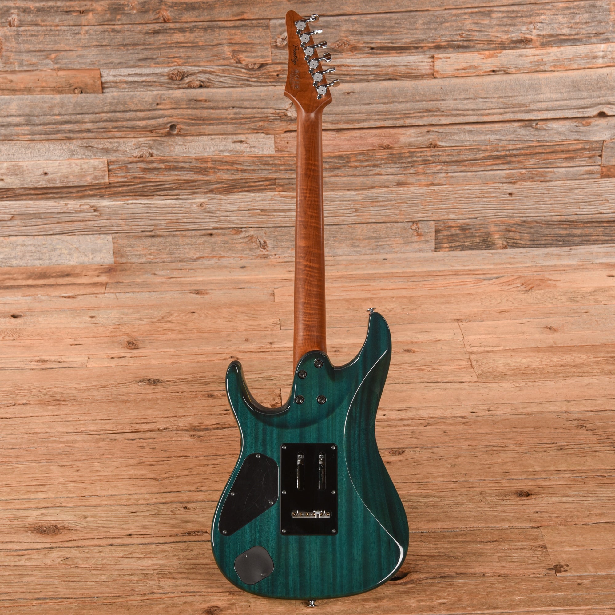 Ibanez MM1 Martin Miller Signature Transparent Aqua Blue 2023 Electric Guitars