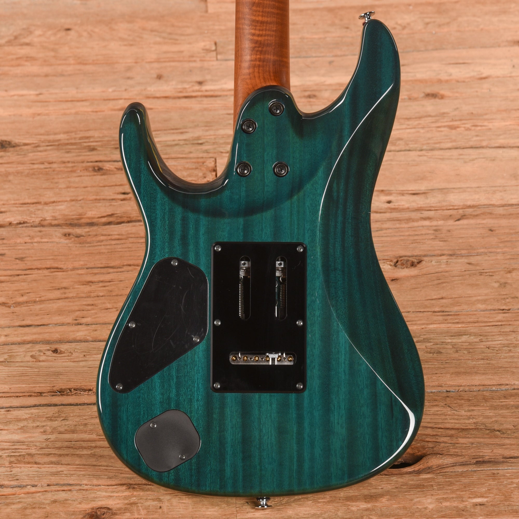 Ibanez MM1 Martin Miller Signature Transparent Aqua Blue 2023 Electric Guitars
