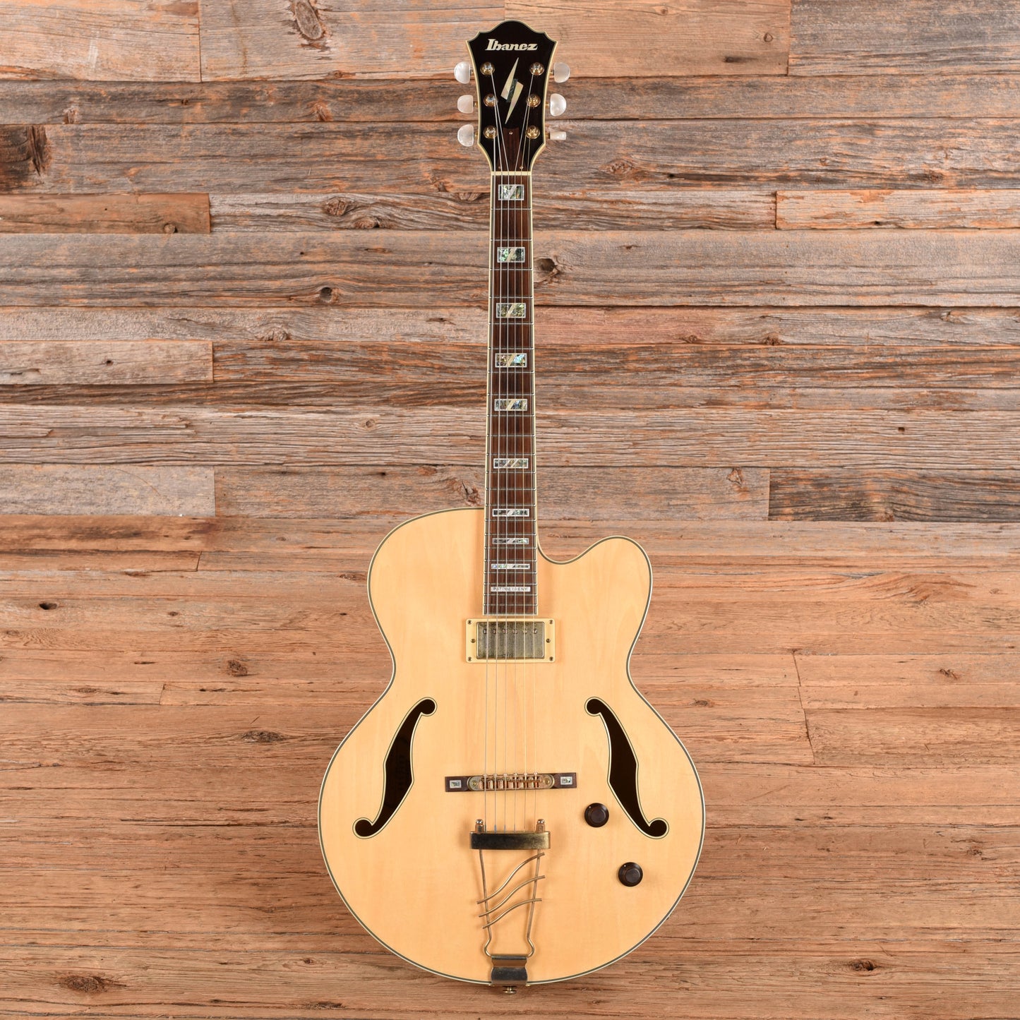 Ibanez Pat Metheny PM35NT Natural 2008 Electric Guitars
