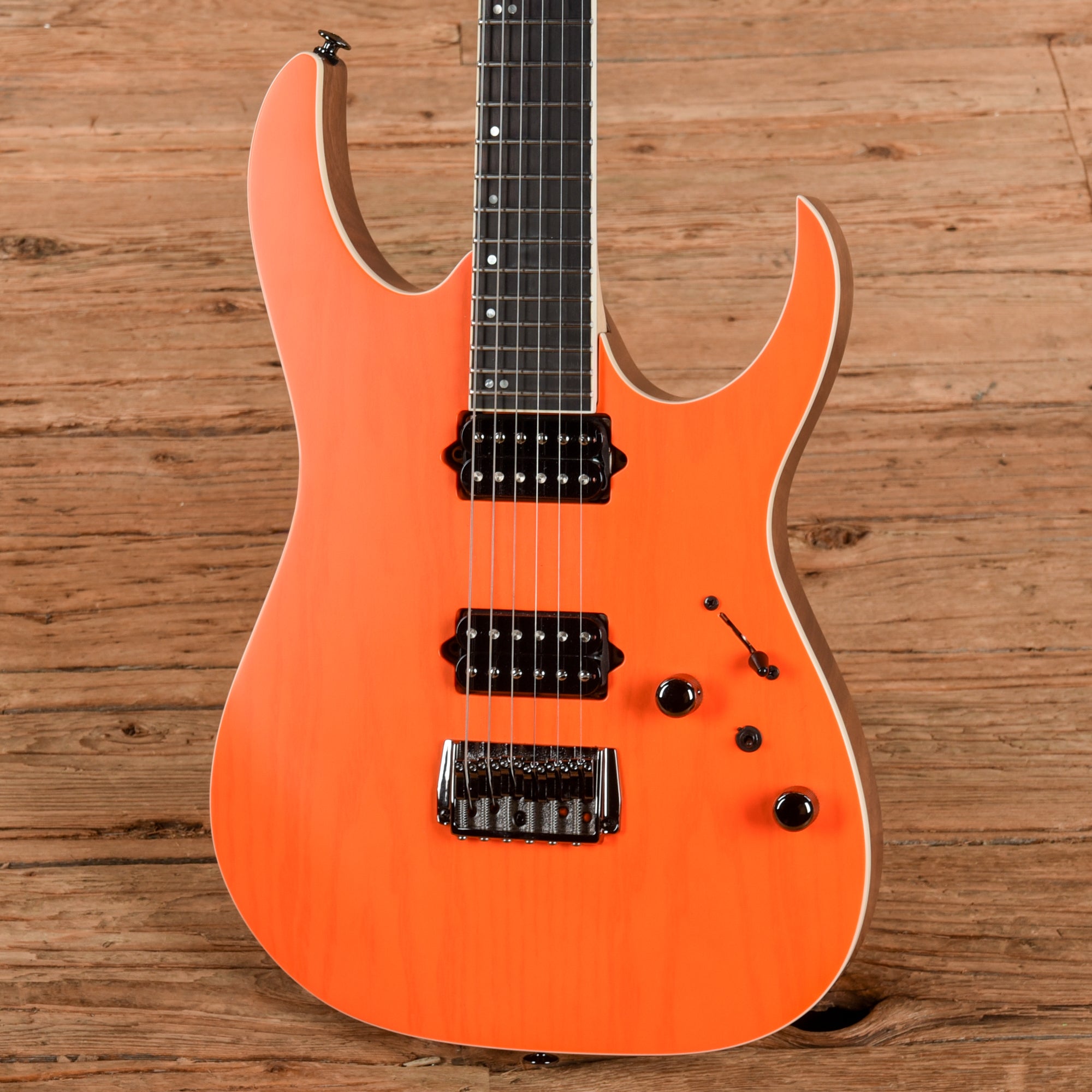 Ibanez Prestige RGR5221 Transparent Florescent Orange 2025 Electric Guitars
