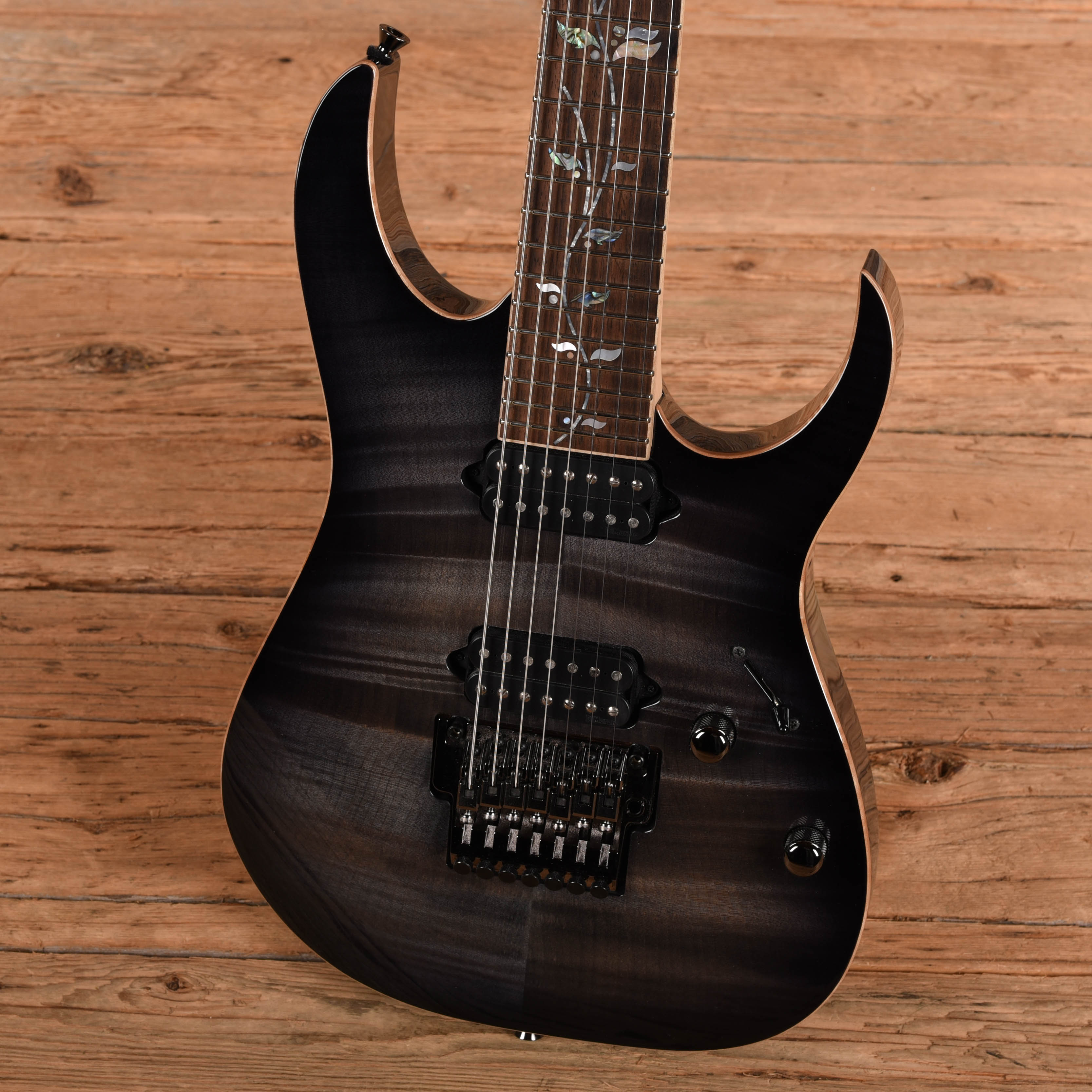 Ibanez RG8527 J. Custom Black Rutile 2023 Electric Guitars